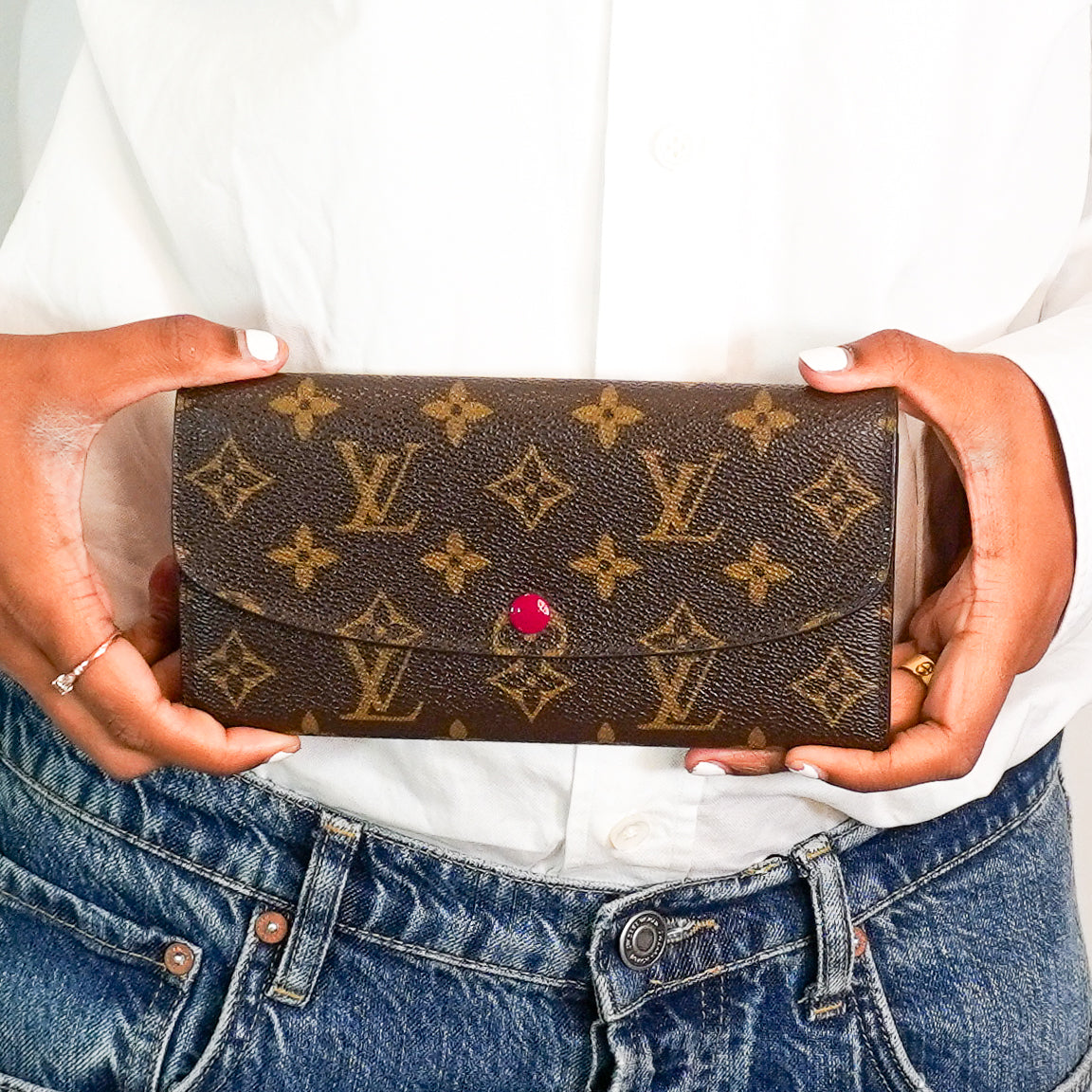 Louis Vuitton Monogram Emilie Wallet (RRP £450) | Authentic Preloved