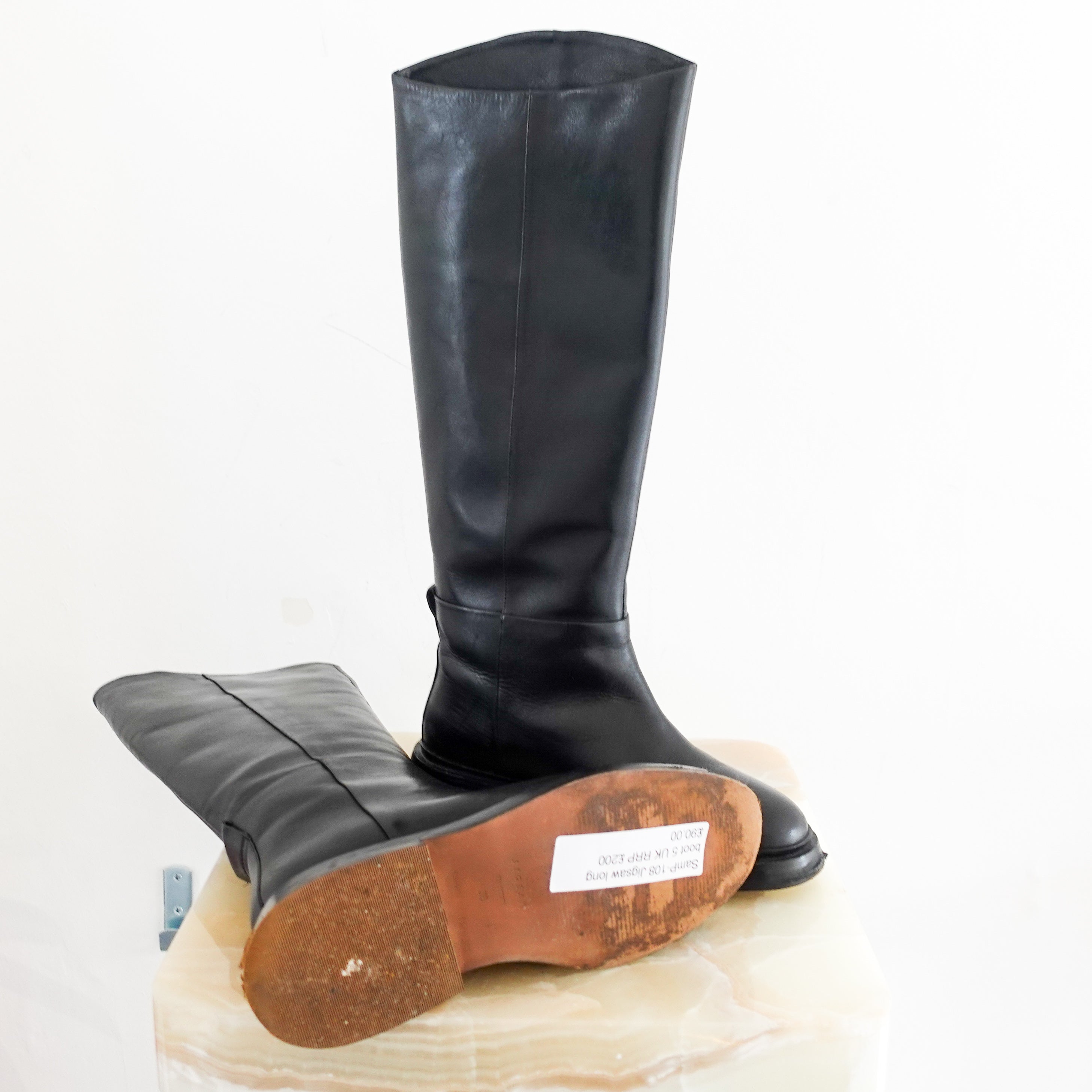 Black Long boots RRP £200