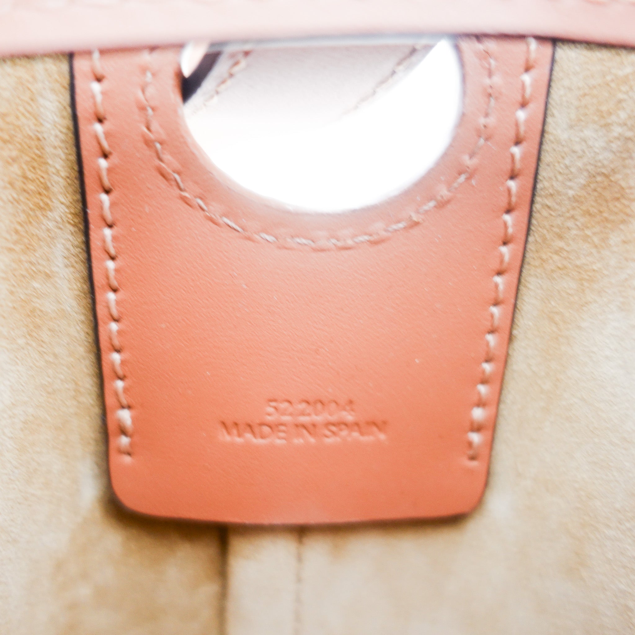 New LOEWE Small Balloon Leather & Canvas Bucket Bag RRP £1.7K | Authentic Preloved - Reloved Again