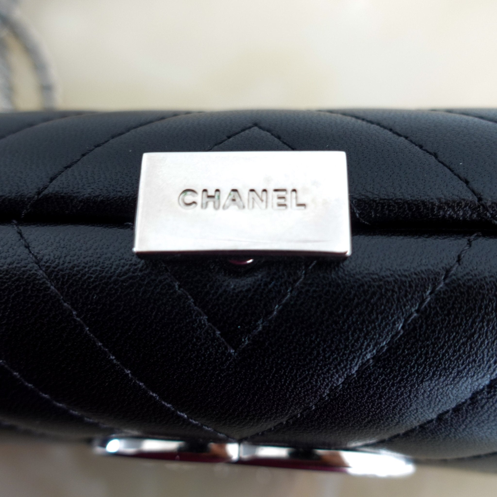 Chanel Chevron fringe clutch Spring 2018 | Authentic Preloved - Reloved Again