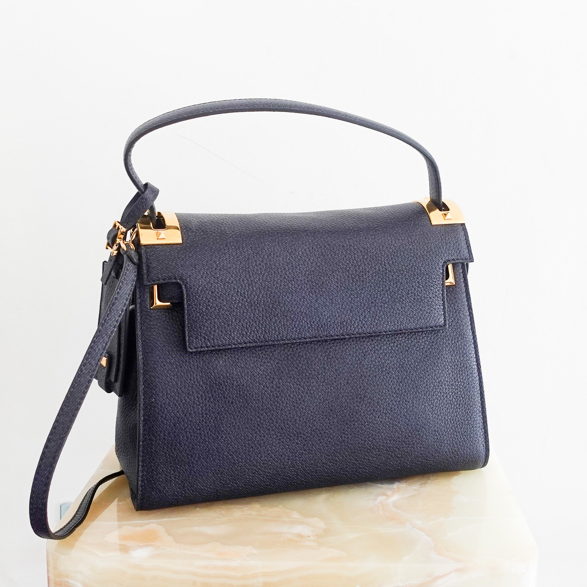 Navy rockstud tote RRP £2k