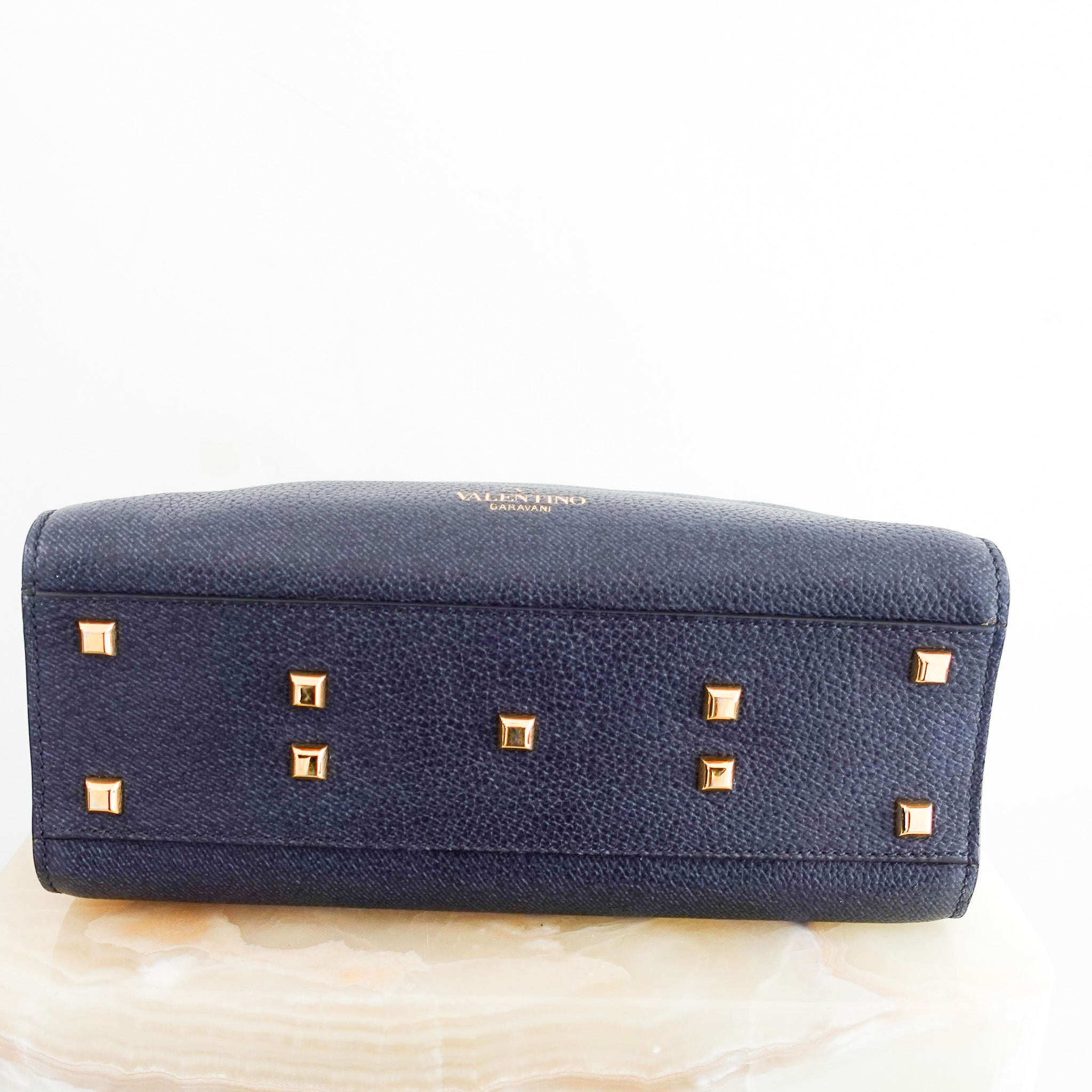 Navy rockstud tote RRP £2k