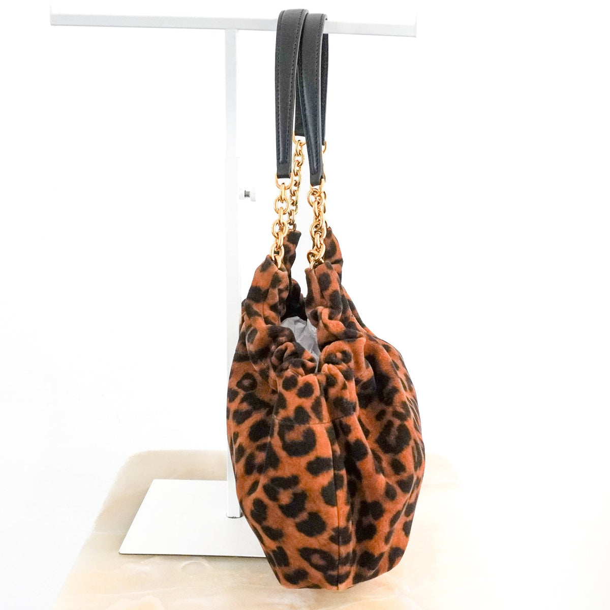 Demellier The Miami Leopard Print Bag RRP £485| Authentic Preloved - Reloved Again