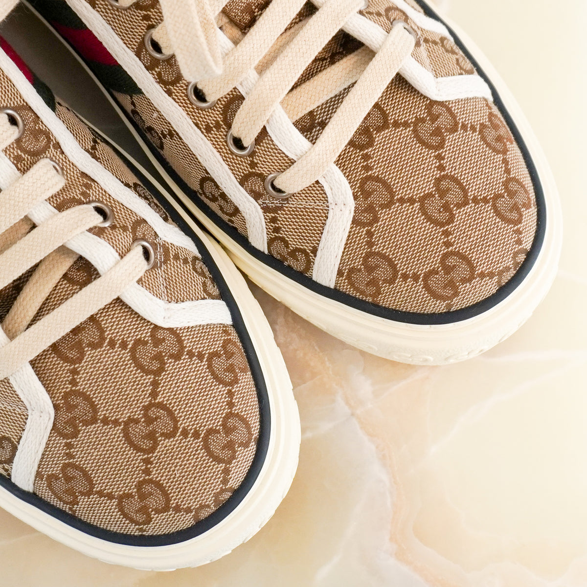 Gucci Tennis 1977 Trainers (RRP £420) | Authentic Preloved