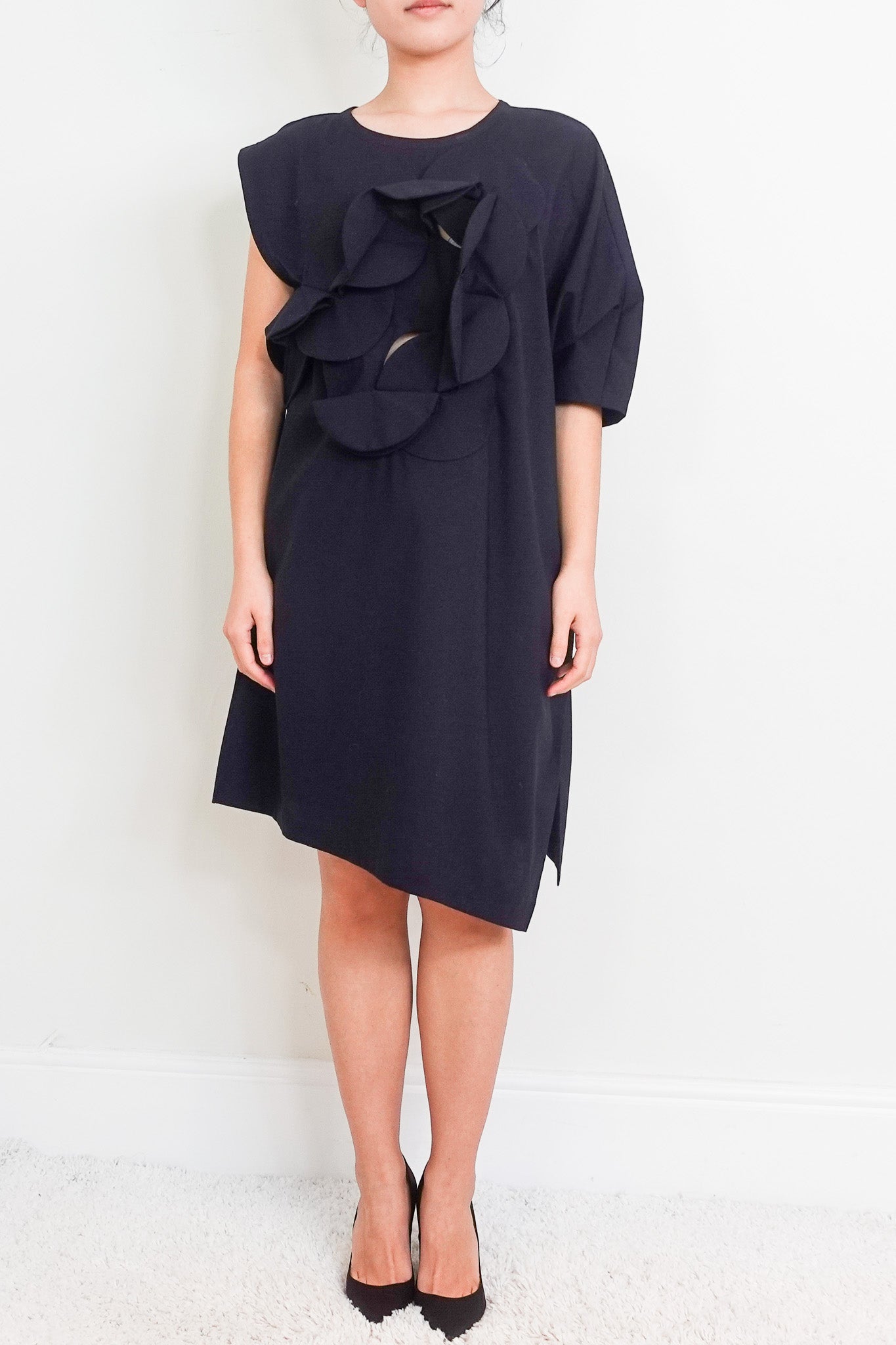 Navy dress RRP £500