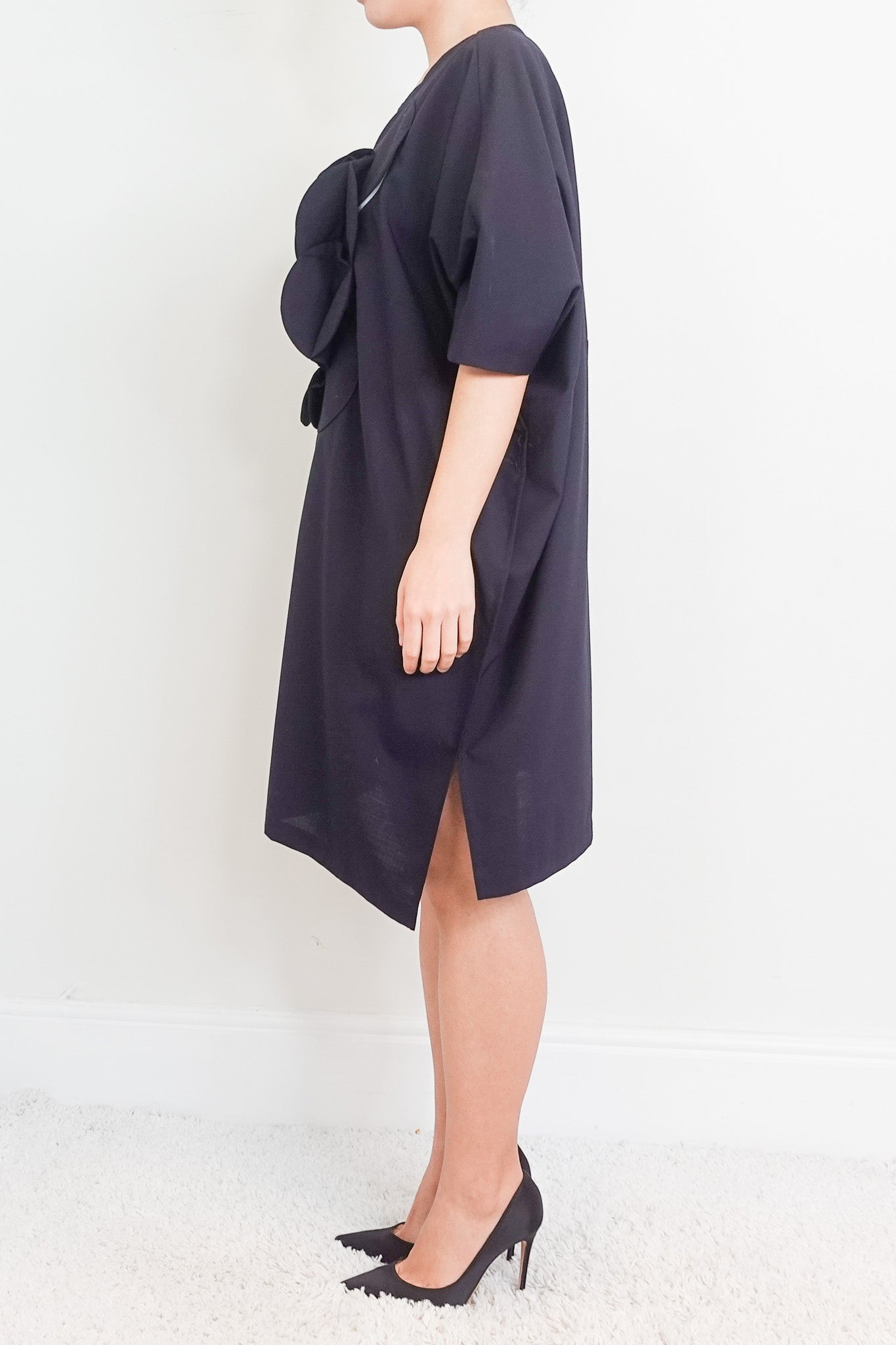 Navy dress RRP £500