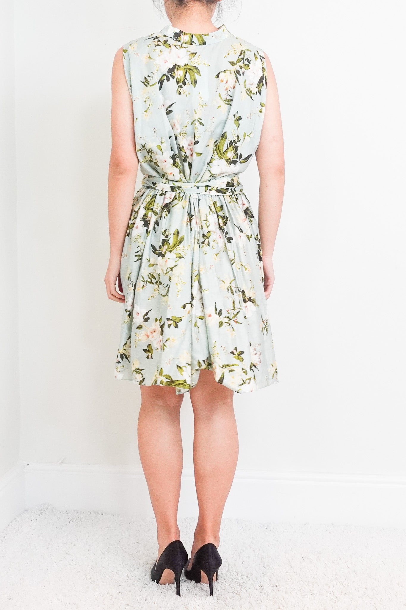 Soleil poplin floral mini dress RRP £750