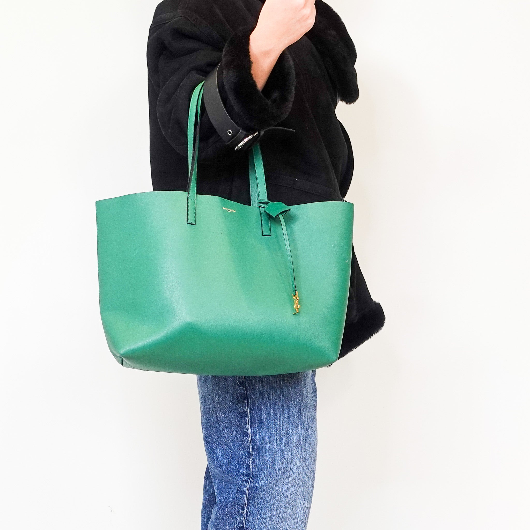 Green tote bag RRP £1200