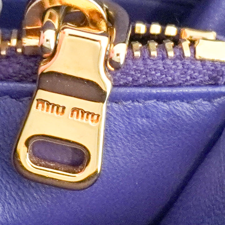 Miu Miu Matelassé Wallet (RRP £710)| Authentic Preloved