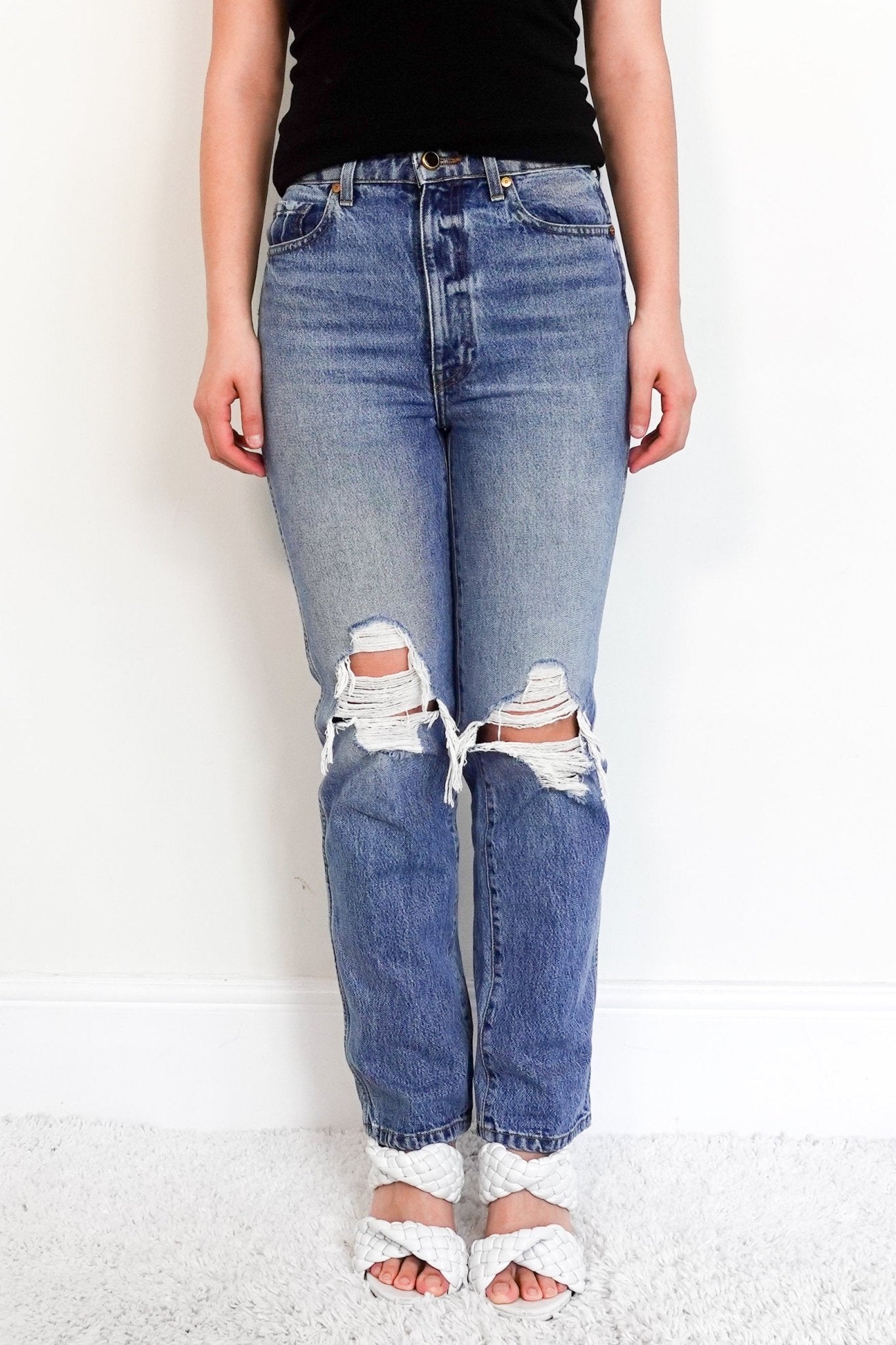 Khaite Blue jeans RRP £700 - Reloved Again