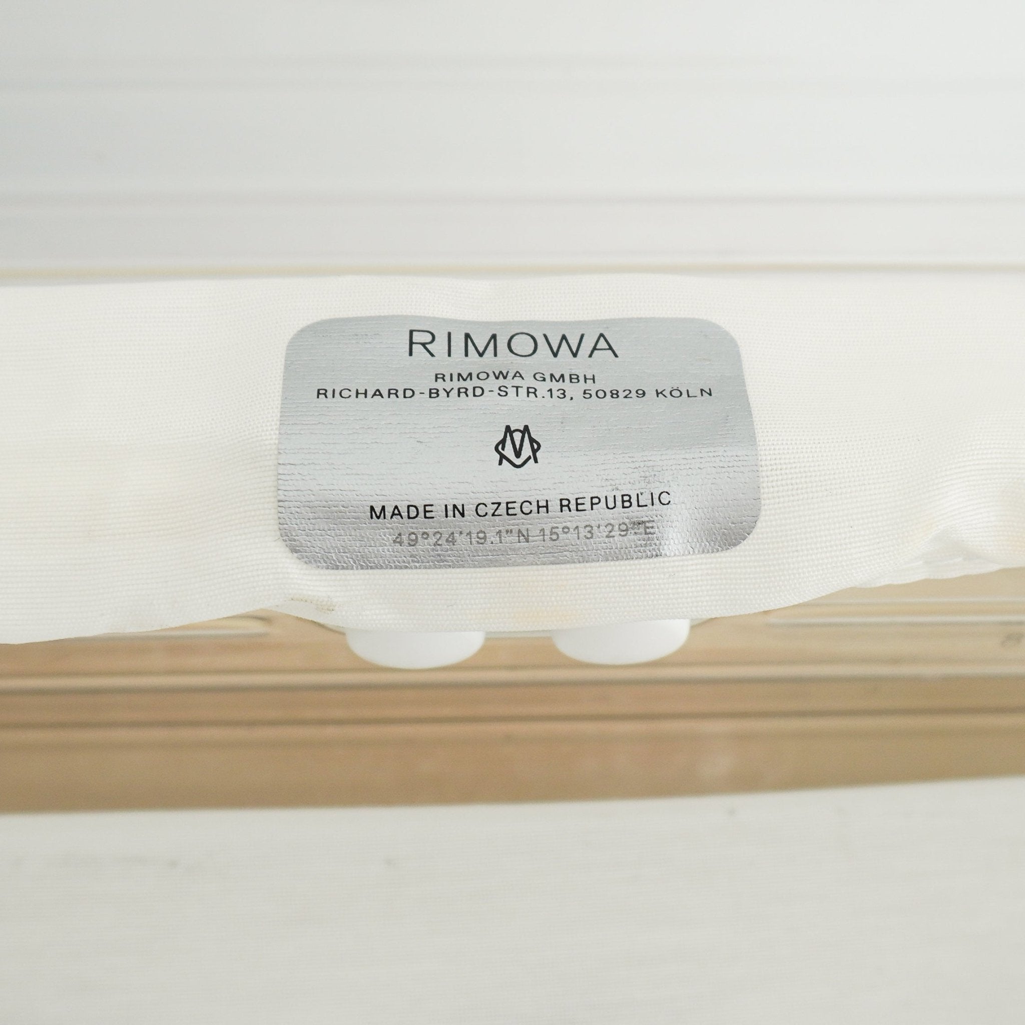 Off-White™ x RIMOWA "See Through" Cabin Multiwheel 36L – White (Transparent) (RRP £2570) | Authentic Preloved - Reloved Again