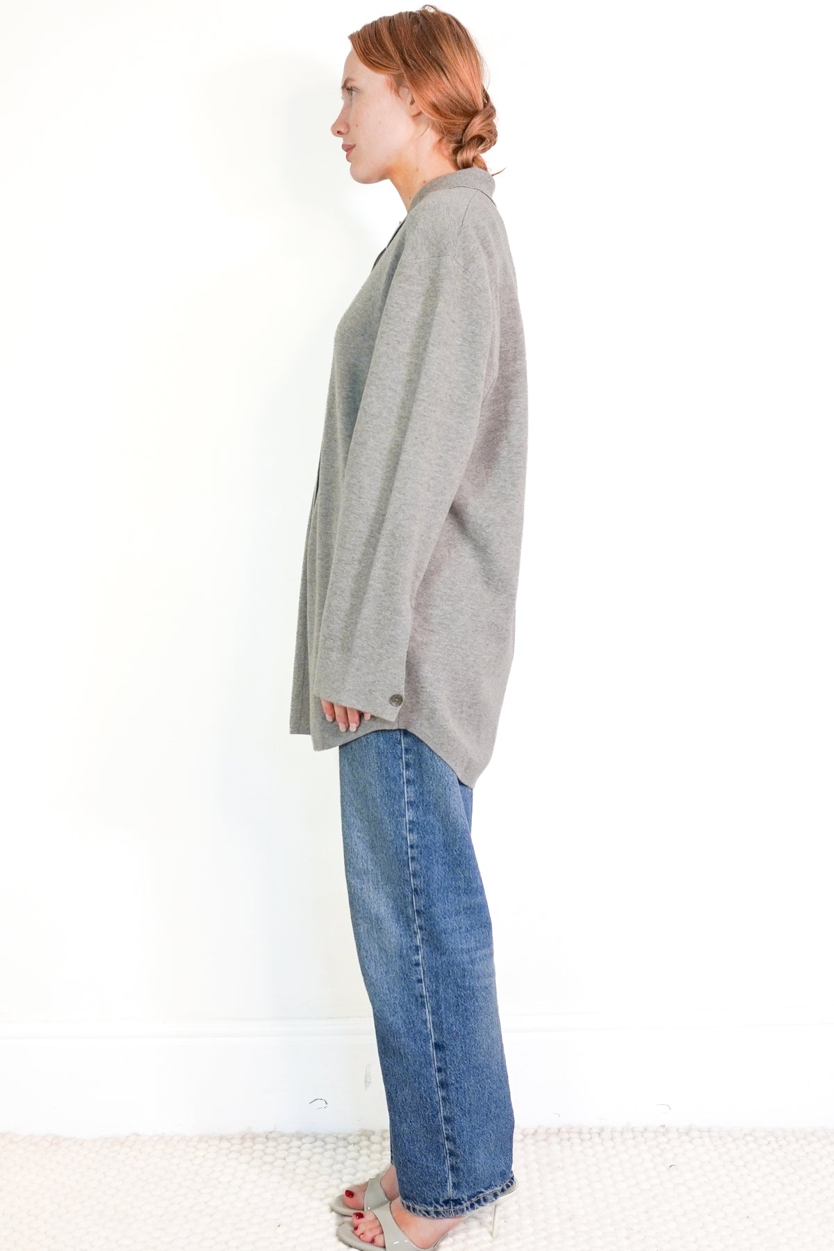 NWT 440ME Wool Cashmere Knit Shirt (RRP £214) | Authentic Preloved - Reloved Again