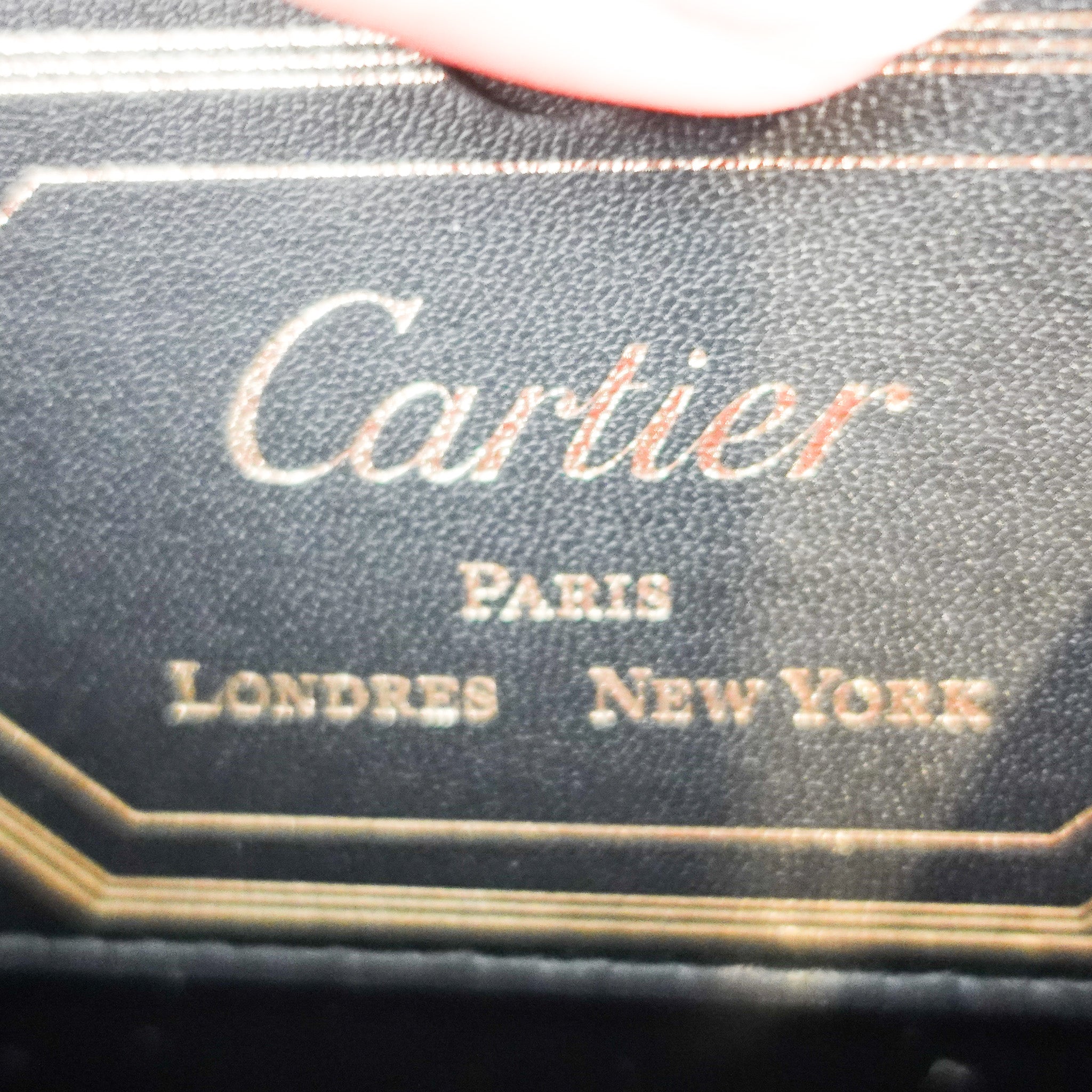 Cartier Guirlande leather crossbody bag RRP £850 | Authentic Preloved - Reloved Again