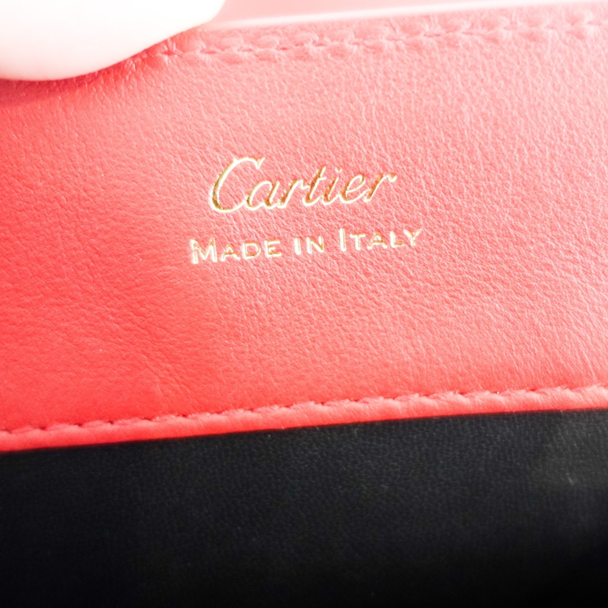 Cartier Guirlande leather crossbody bag RRP £850 | Authentic Preloved - Reloved Again
