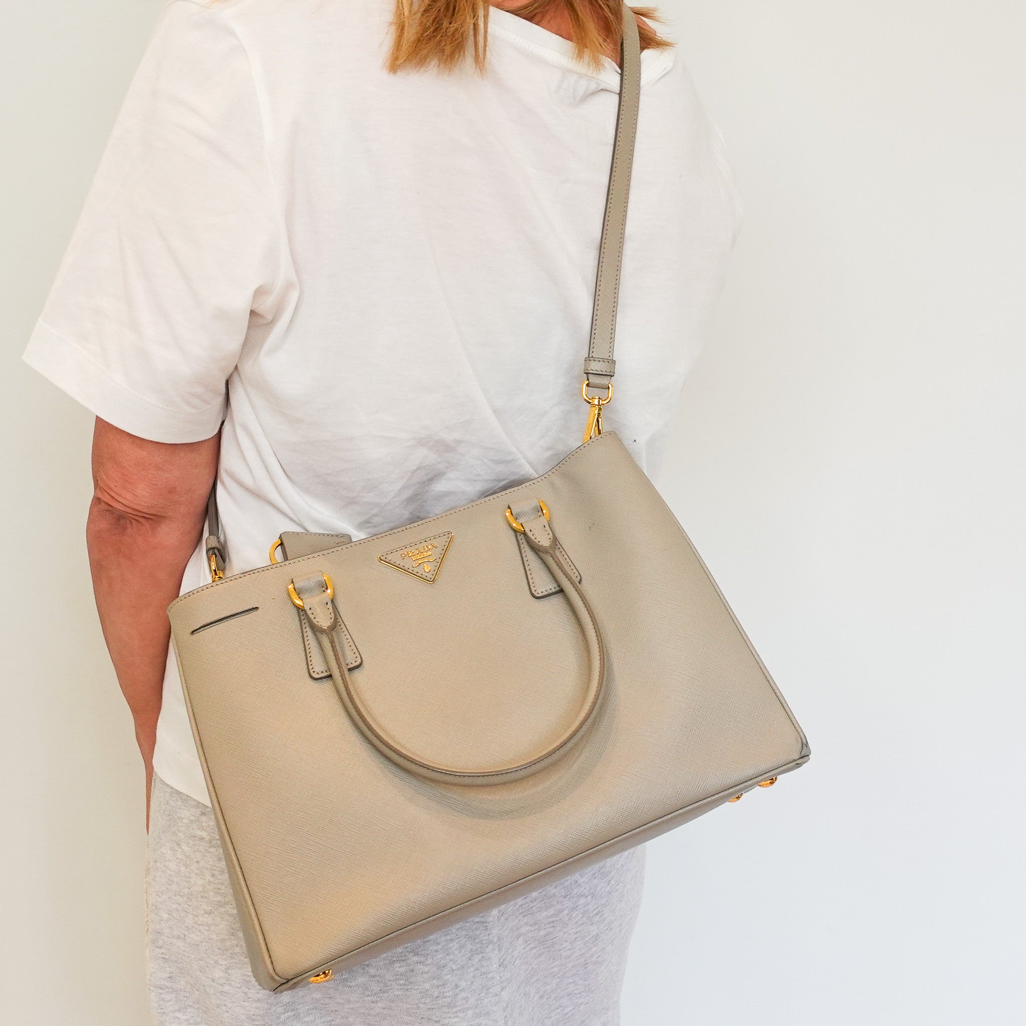 Galleria grey tote RRP £1.2k