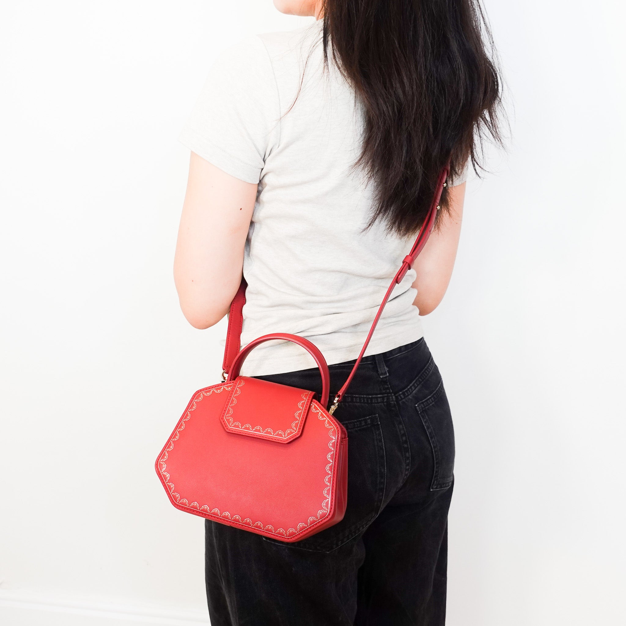Cartier Guirlande leather crossbody bag RRP £850 | Authentic Preloved - Reloved Again