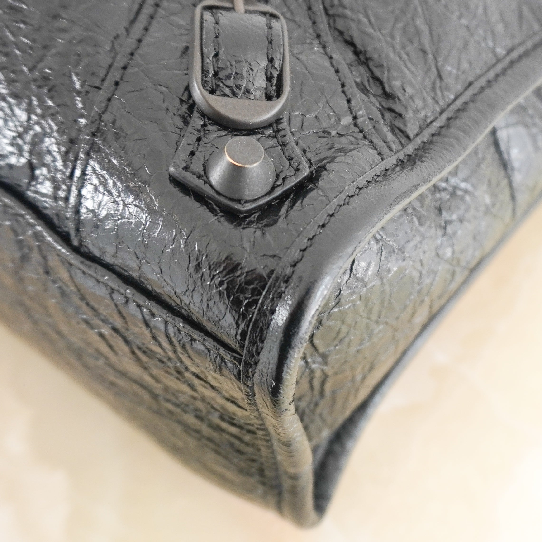 Balenciaga Small Le City Crossbody Bag Black (RRP £1925) | Authentic Preloved