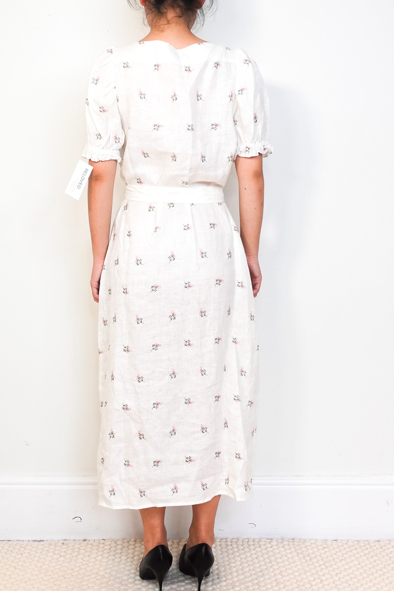 Sleeper Linen Floral dress RRP £130 | Authentic Preloved - Reloved Again