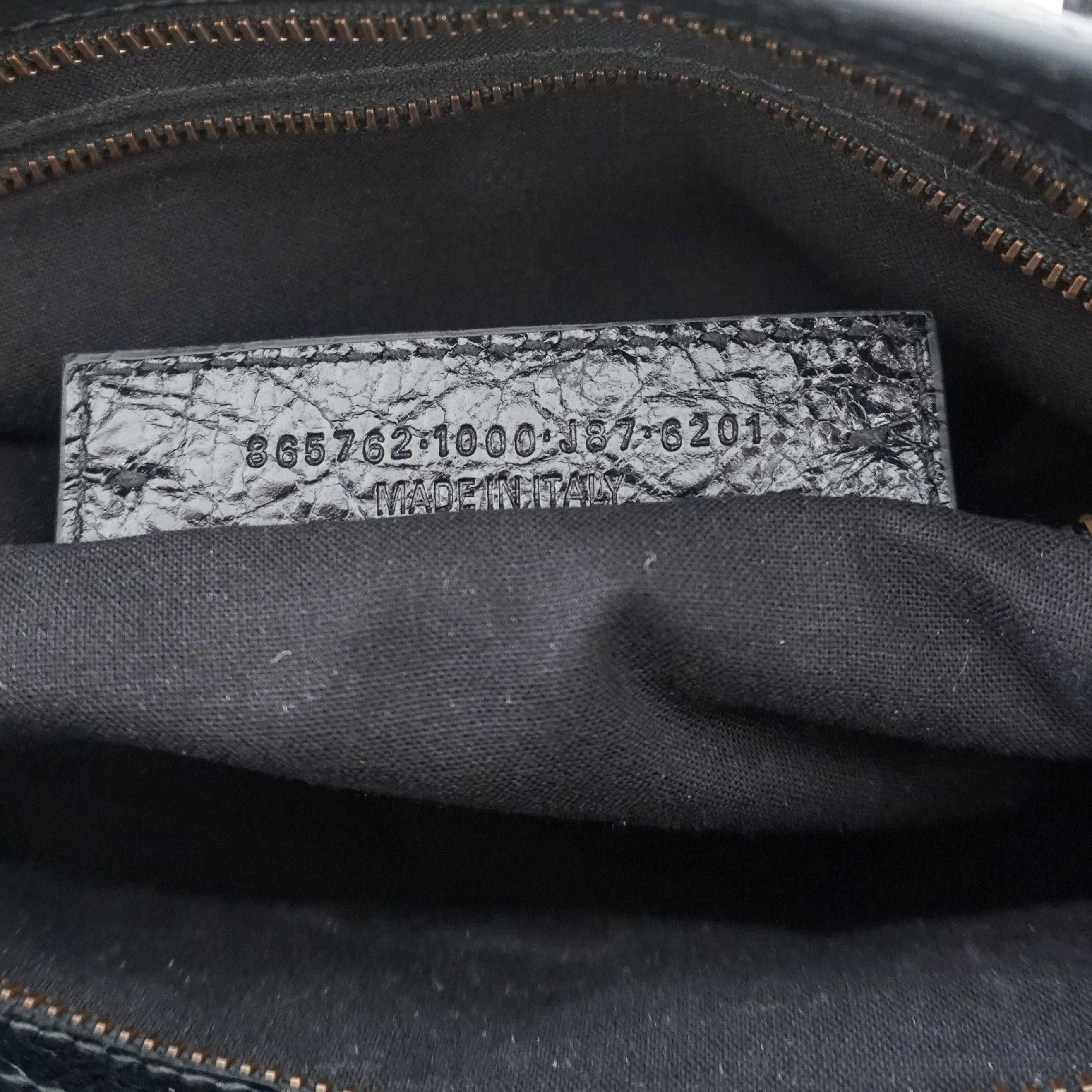Balenciaga Small Le City Crossbody Bag Black (RRP £1925) | Authentic Preloved