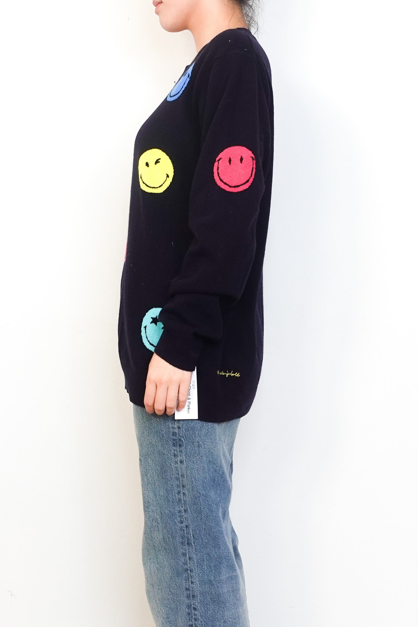 Chinti & Parker Smiley World Jumper RRP £200 | Authentic Preloved - Reloved Again