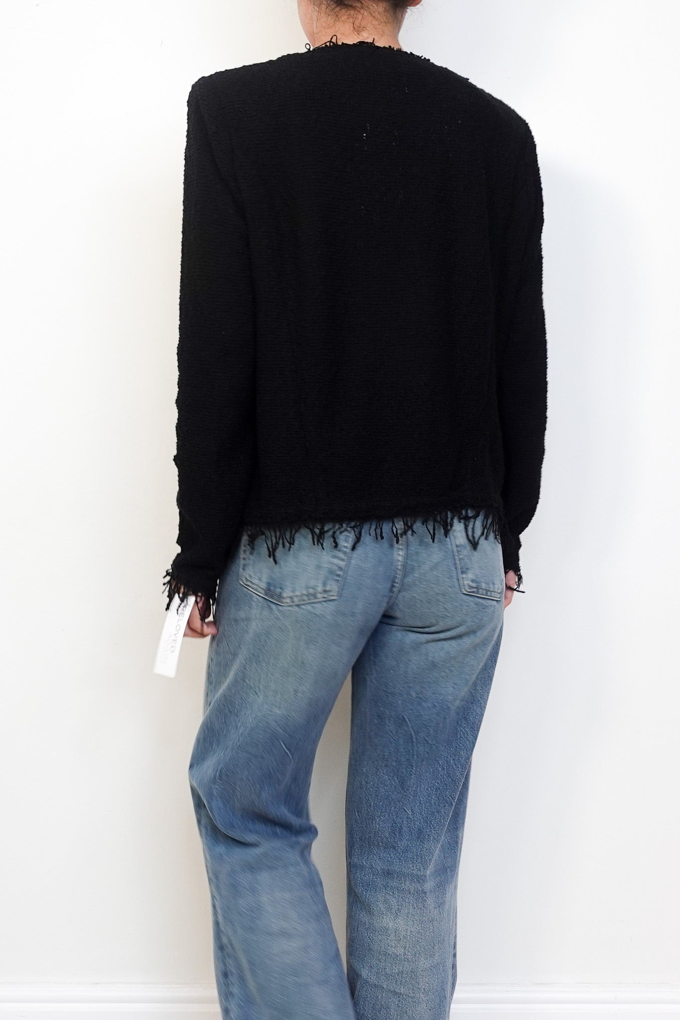 Iro Boucle Blazer in black | Authentic Preloved - Reloved Again