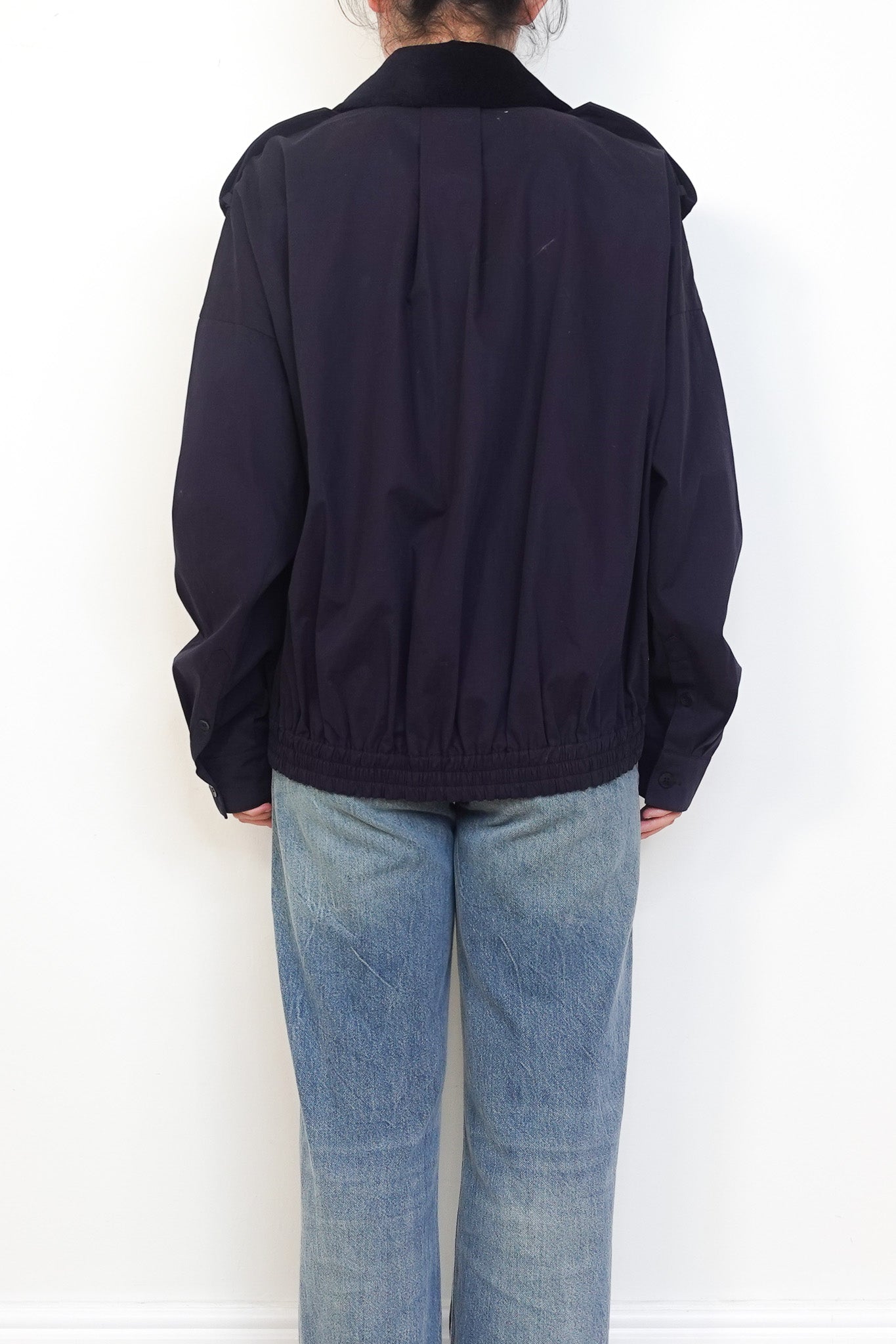 CURRENT Season Tibi Navy Bomber RRP £550 | Authentic Preloved