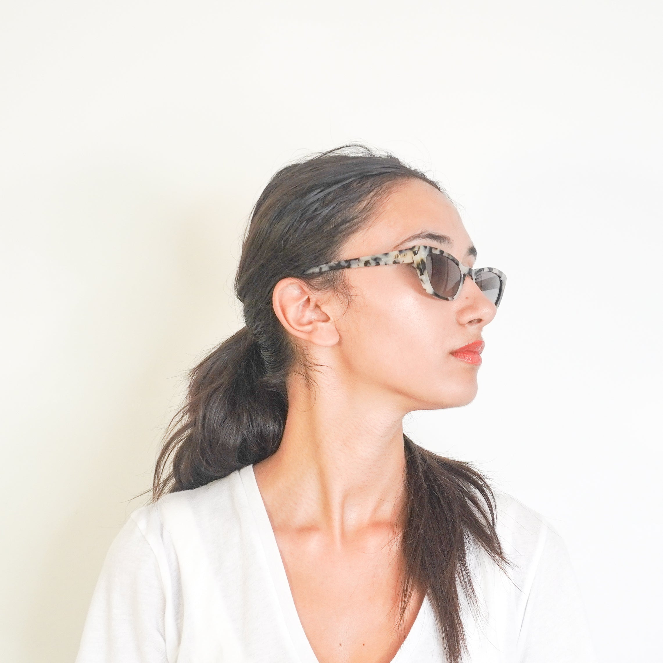 Miu Miu SMU 10U KAD-3M1 Tortoiseshell Cat Eye Sunglasses (RRP £300) | Authentic Preloved FINAL SALE