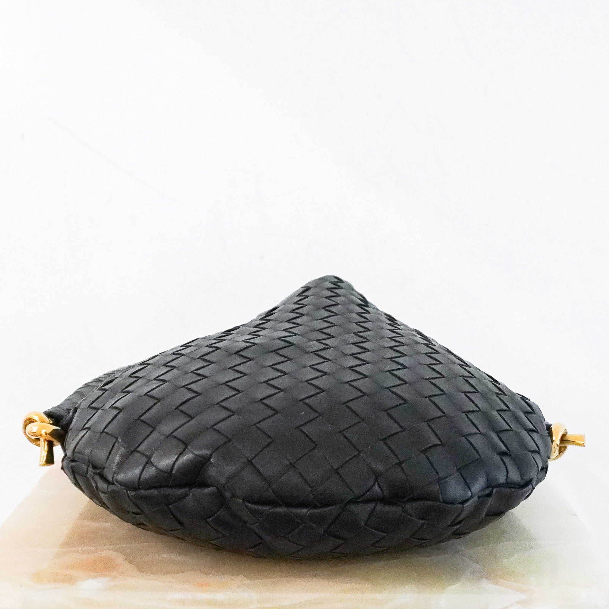 Bottega Veneta Solstice Intrecciato Bag in Black RRP £3100 | Authentic Preloved - Reloved Again