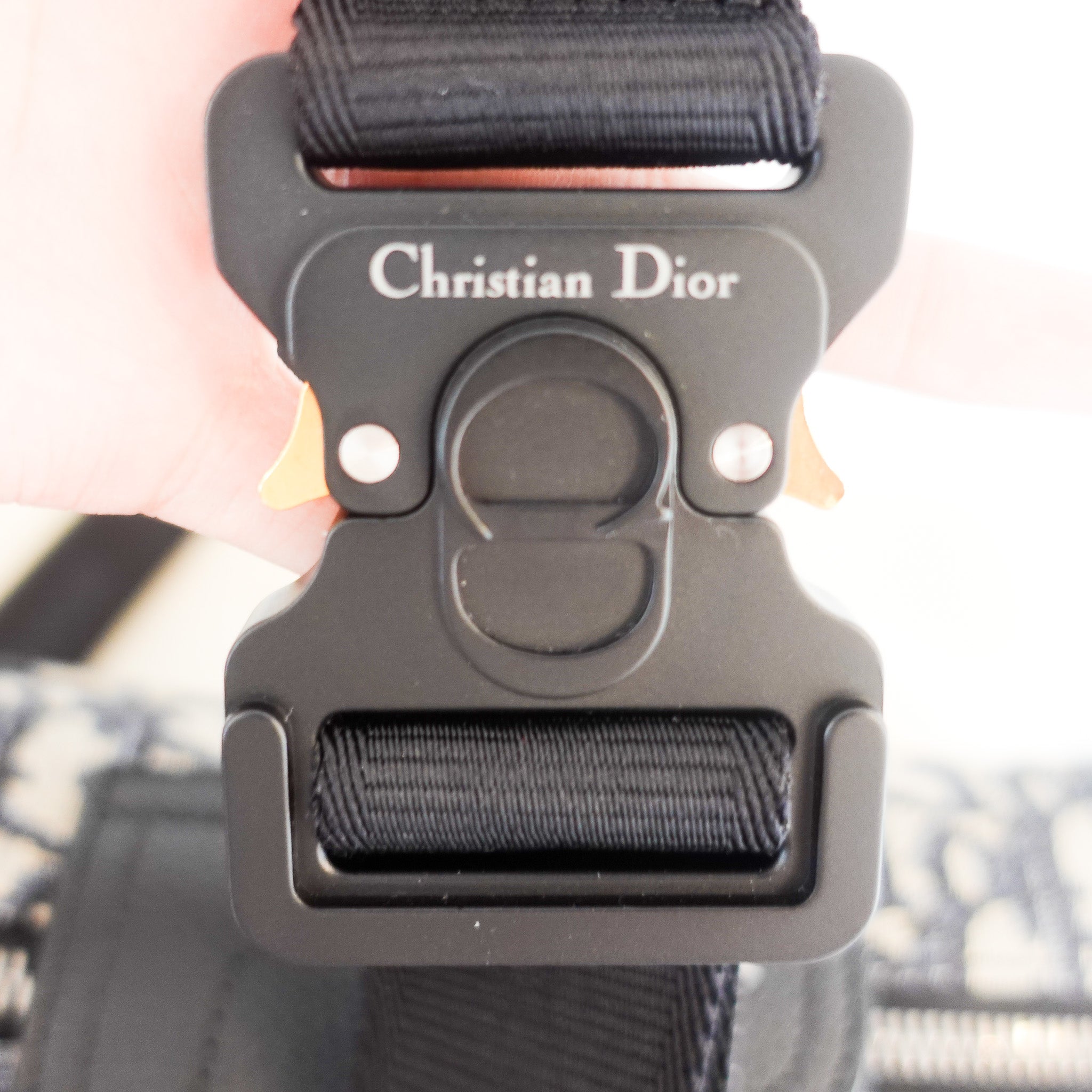 NEW Dior Oblique Cloth Crossbody Bag | Authentic Preloved - Reloved Again
