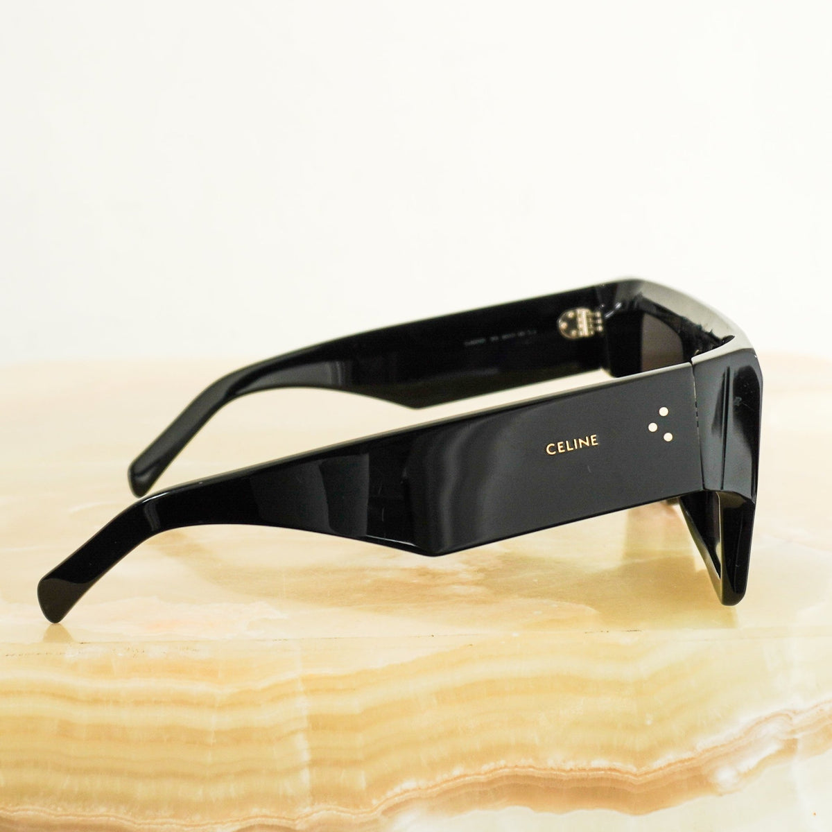 Celine Bold 3 Dots Rectangle Sunglasses (RRP £360) | FINAL SALE Authentic Preloved - Reloved Again