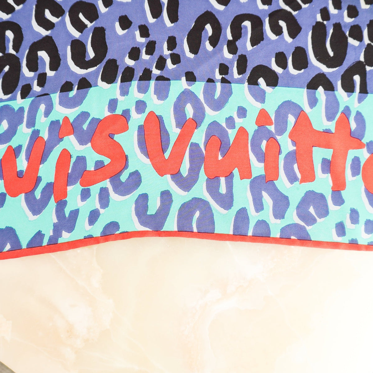 Louis Vuitton x Stephen Sprouse Leopard Print Silk Scarf (RRP £475) | FINAL SALE Authentic Preloved - Reloved Again