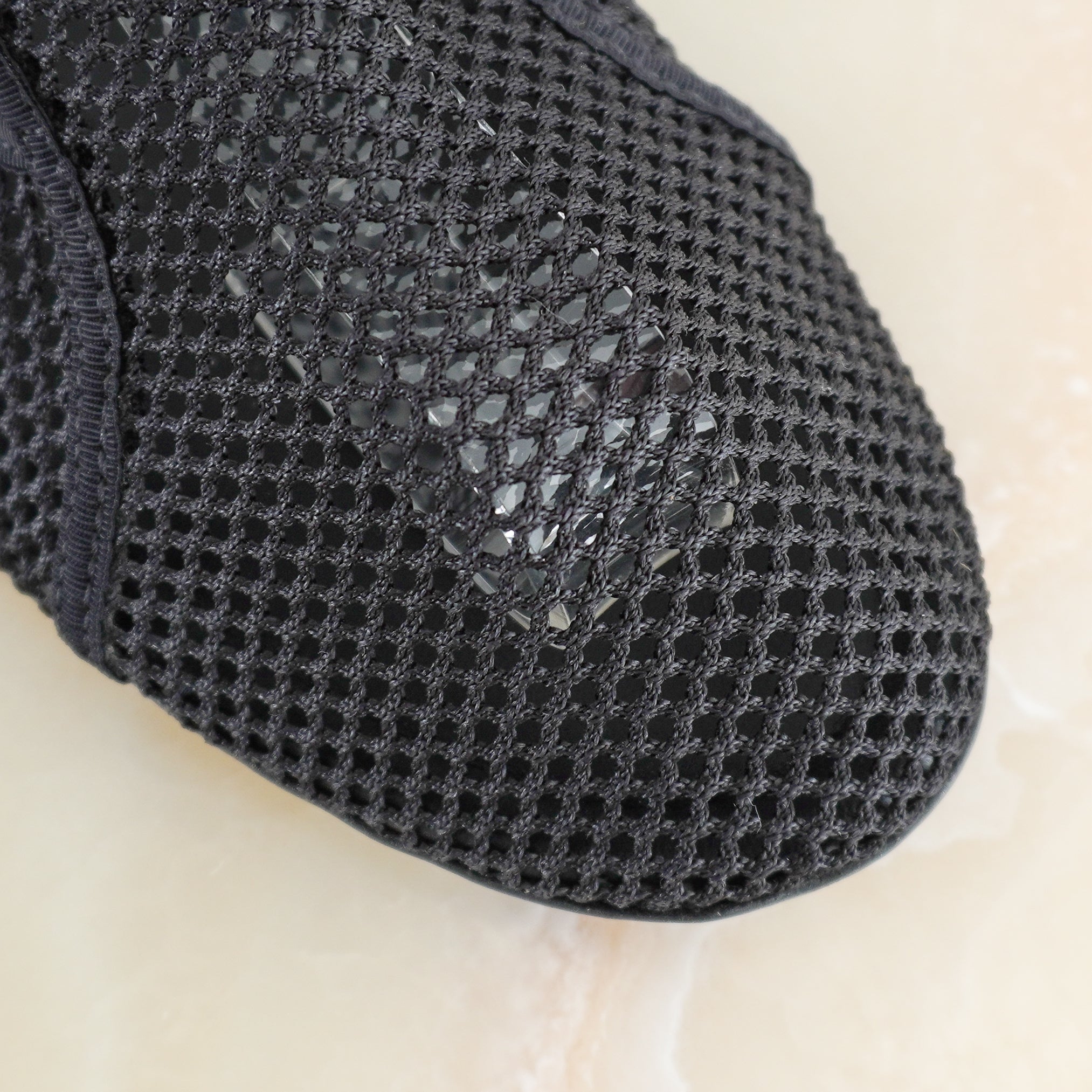 Alaïa Black Mesh Ballet Flats (RRP £650) | Authentic Preloved