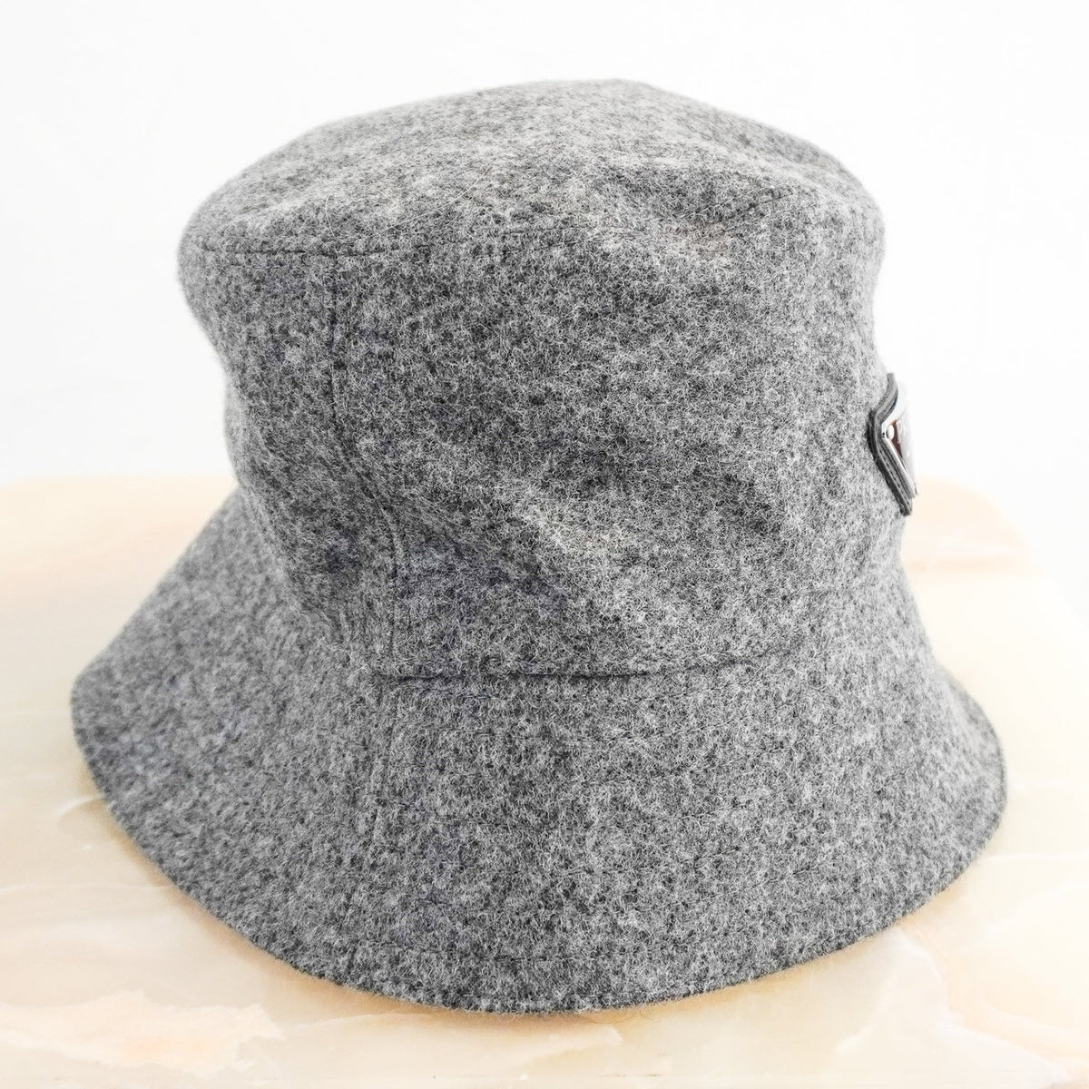 Prada grey bucket hat RRP £520 | Authentic Preloved FINAL SALE NO RETURN - Reloved Again