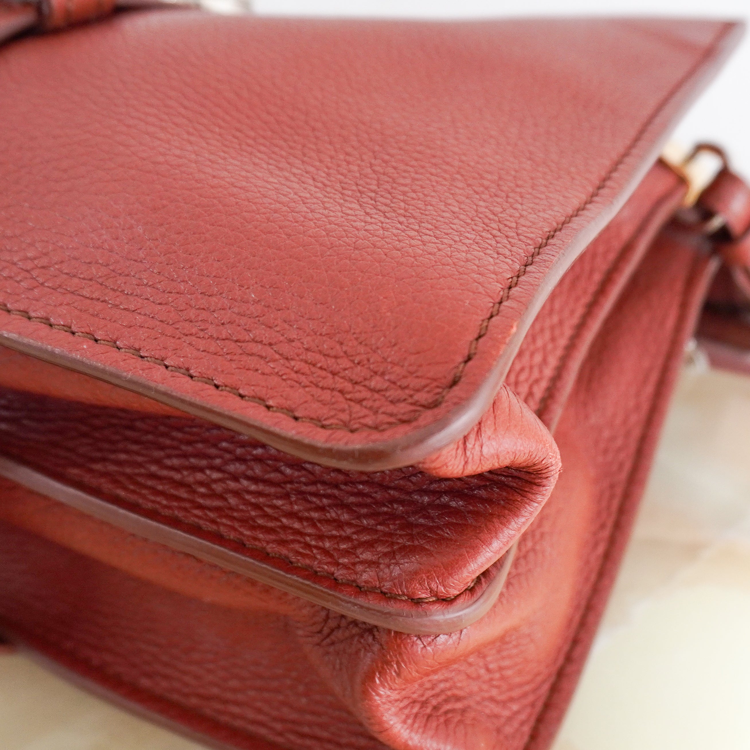 Chloé Aby Medium Day Bag in Sepia Brown (RRP £1520) | Authentic Preloved