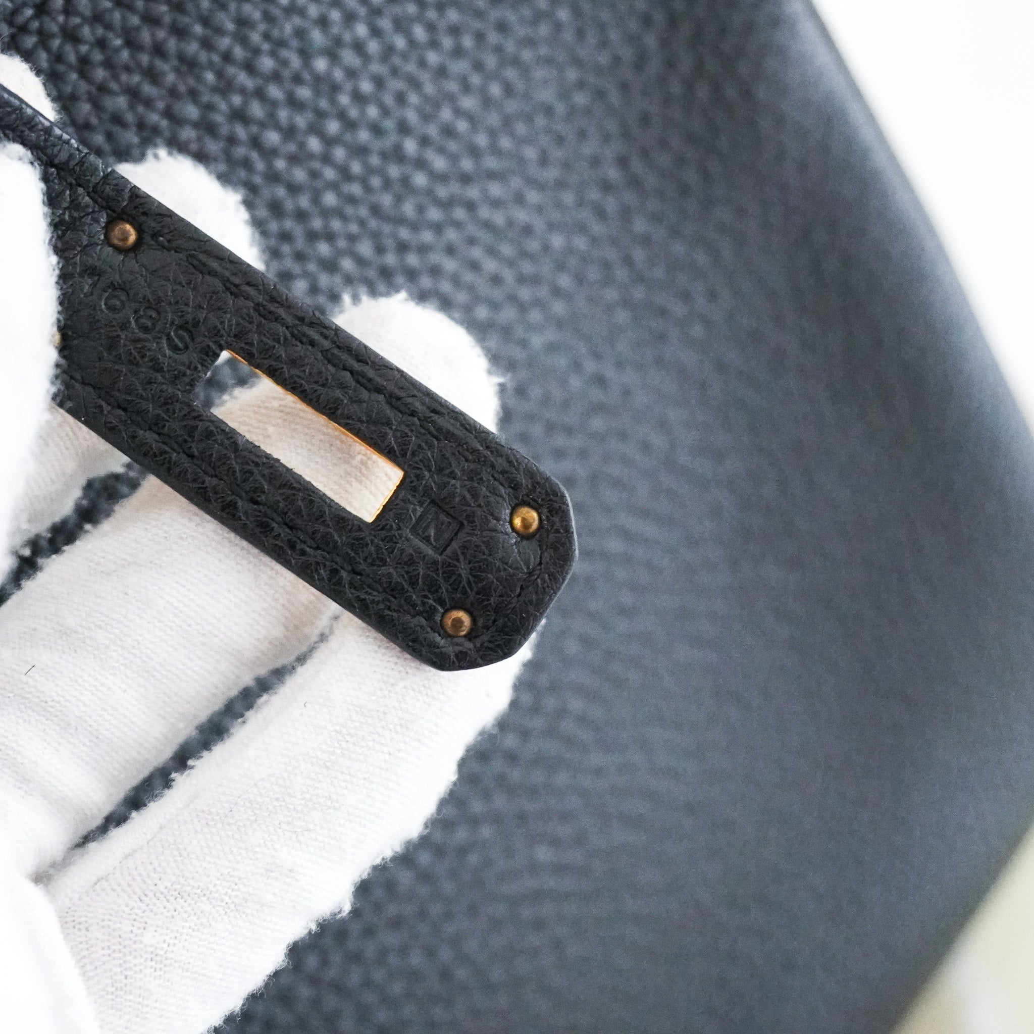 Hermès Birkin 35 Retourne Togo Noir with Gold Hardware | Authentic Preloved - Reloved Again