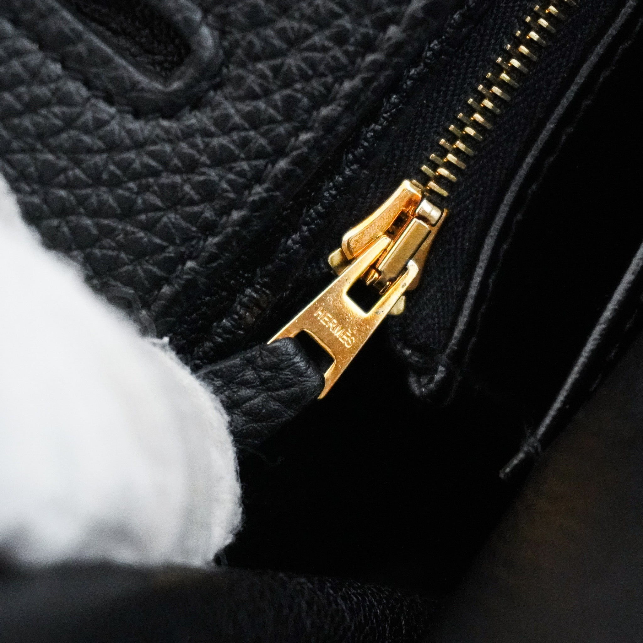 Hermès Birkin 35 Retourne Togo Noir with Gold Hardware | Authentic Preloved - Reloved Again