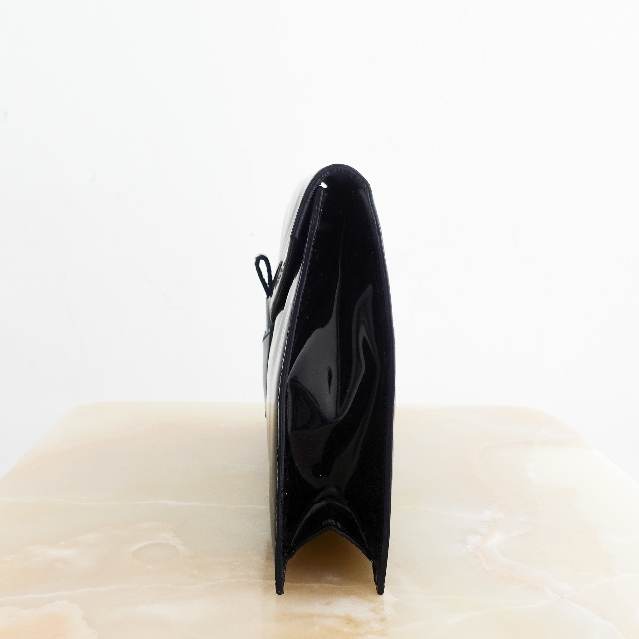 Saint Laurent Vintage Patent Clutch | Authentic Preloved - Reloved Again