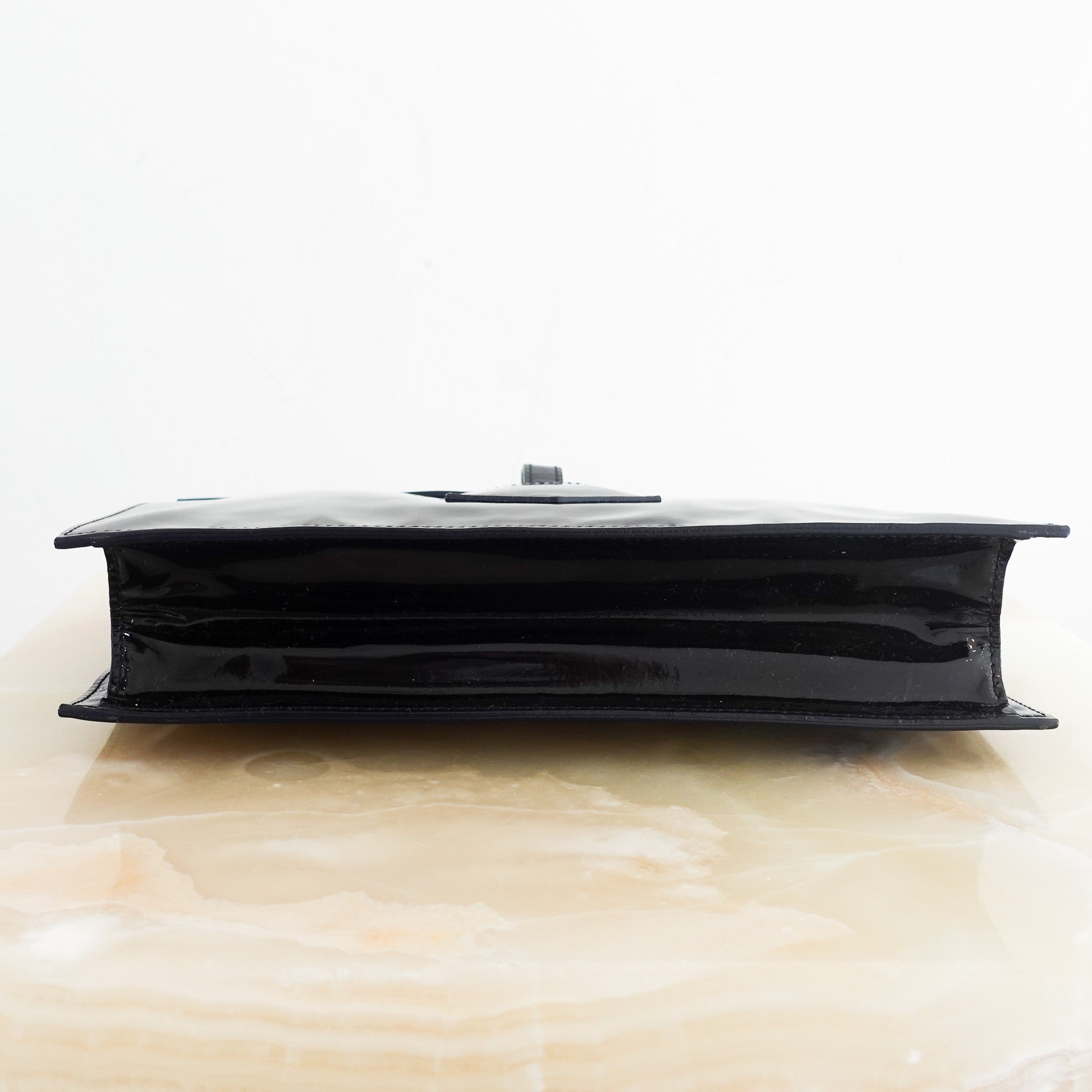 Saint Laurent Vintage Patent Clutch | Authentic Preloved - Reloved Again