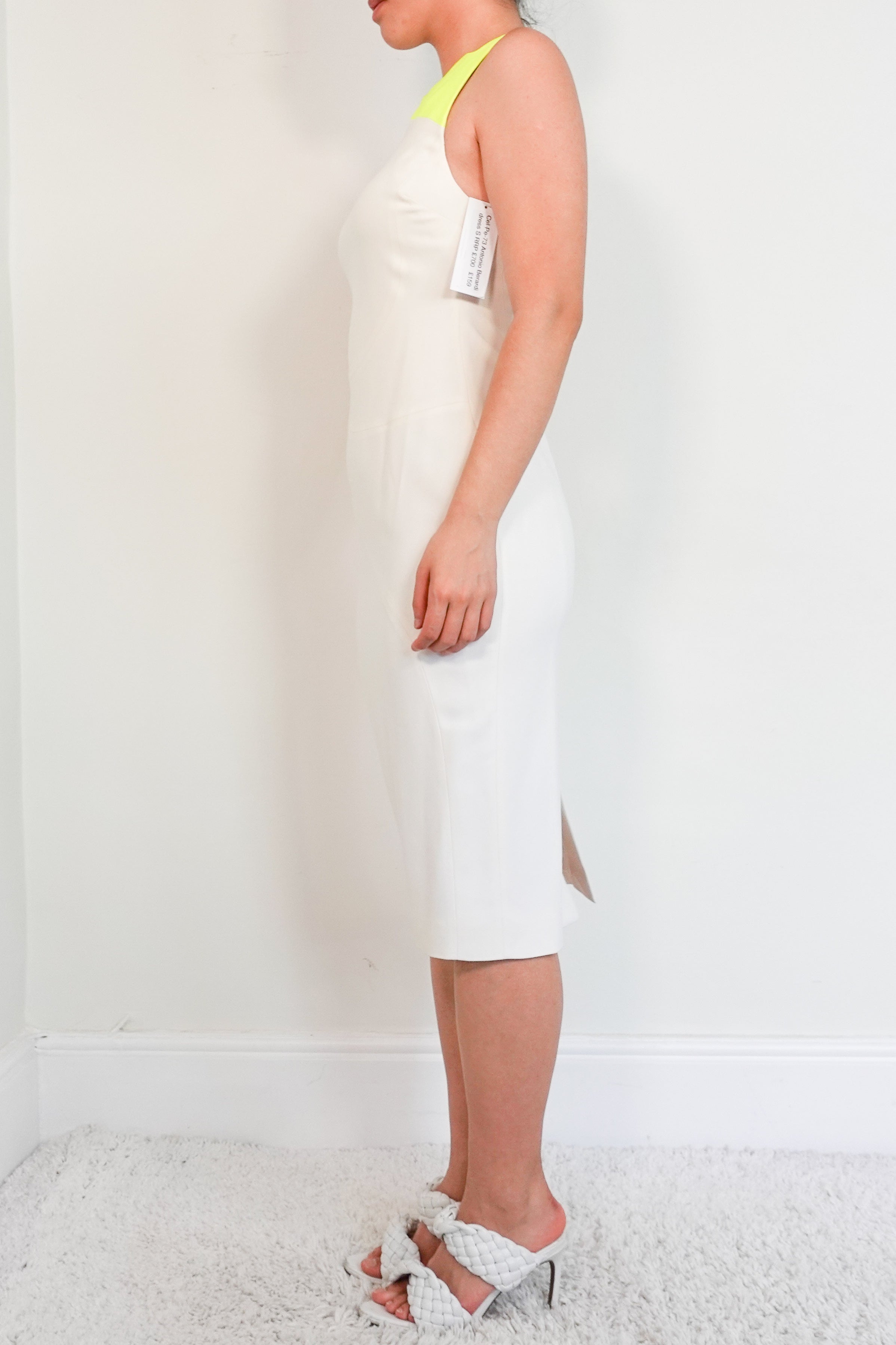 Cream Midi-dress RRP £700