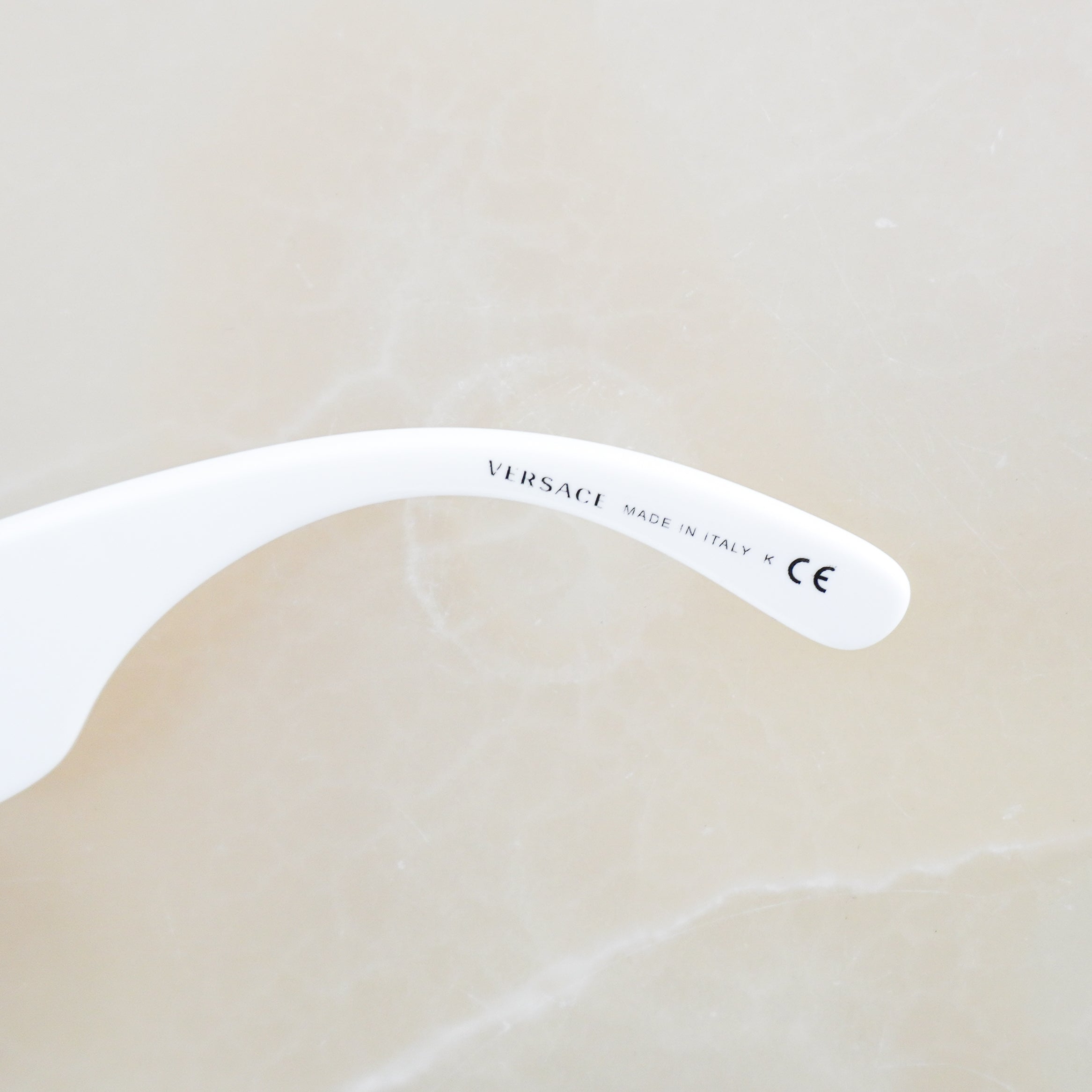 Versace VE4361 Medusa Biggie White Sunglasses (RRP £263) | Authentic Preloved FINAL SALE