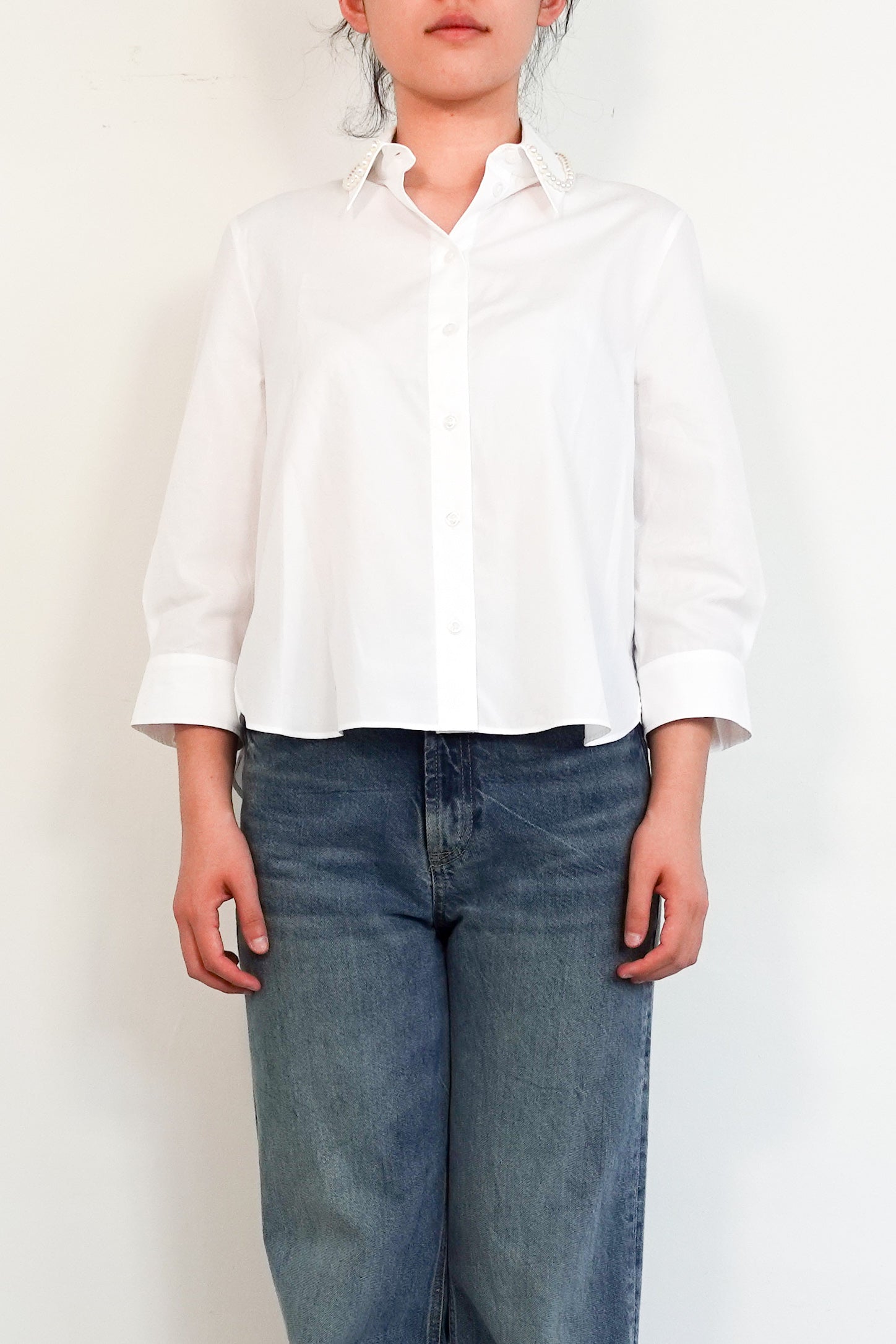 White Pearl Blouse RRP £425