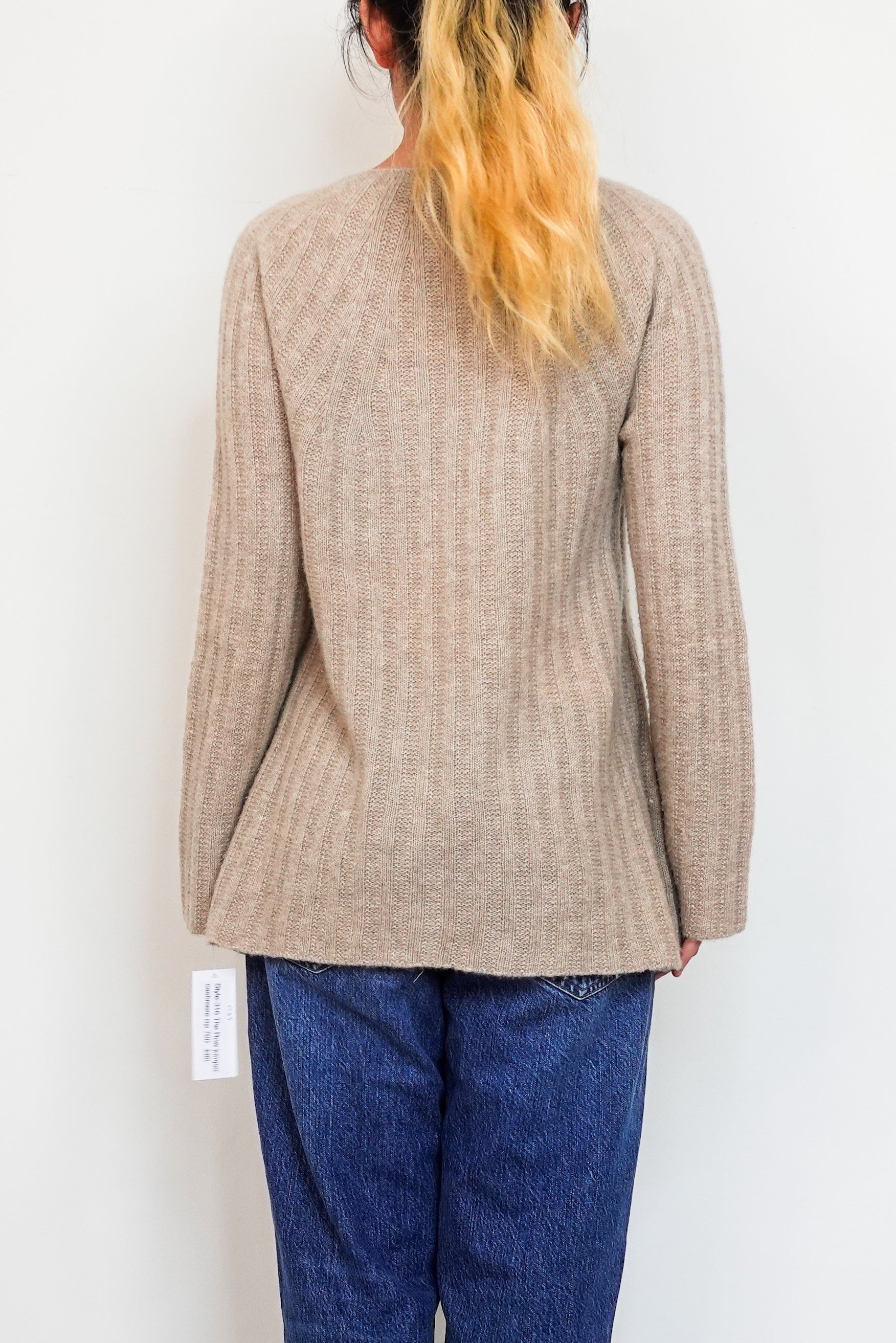 Beige Cashmere Jumper RRP £700