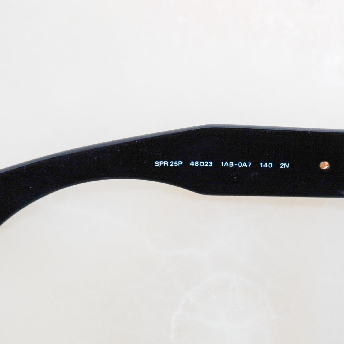 Prada Black Floral Embellished Square Sunglasses SPR 25P (RRP £350) | Authentic Preloved FINAL SALE - Reloved Again