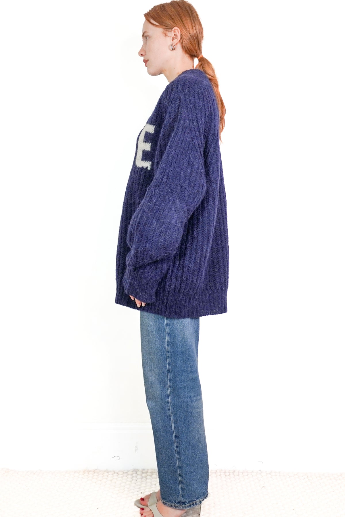 Rotate Oversized Logo Knit Jumper (RRP £299) | Authentic Preloved - Reloved Again