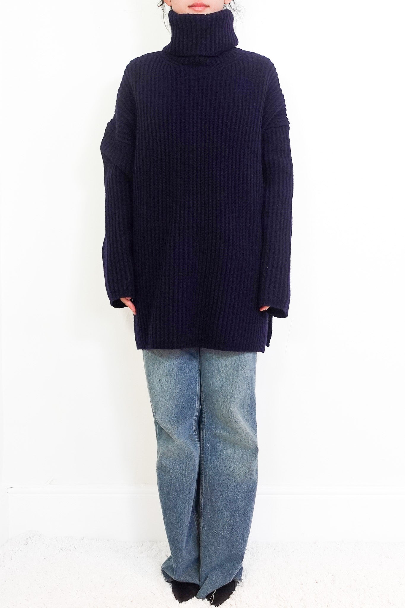 Navy jumper RRP £500