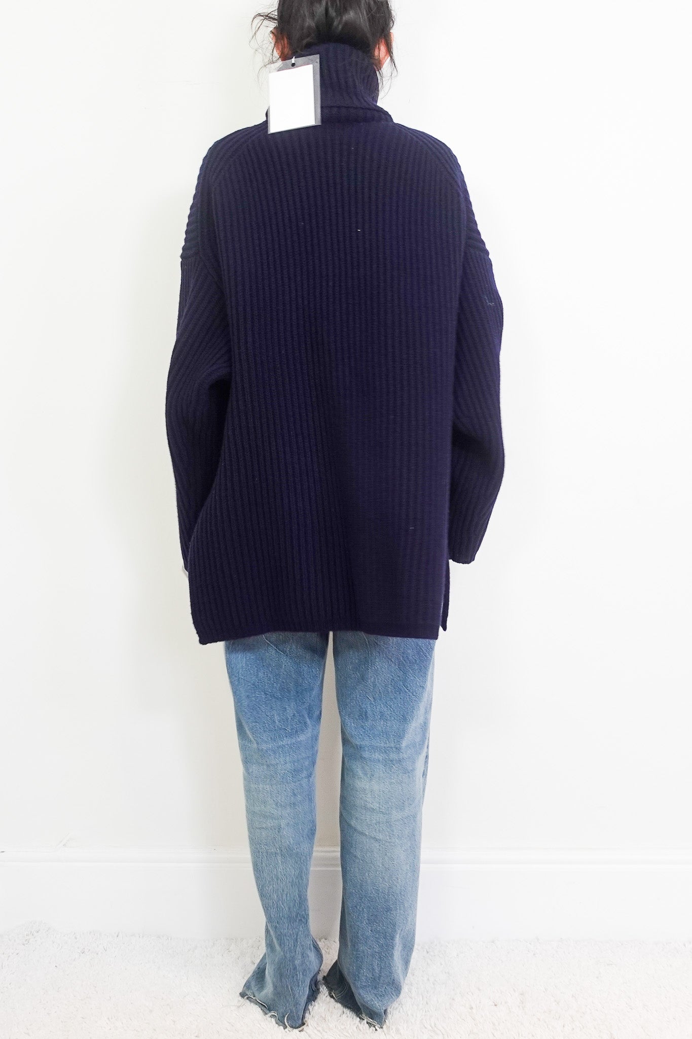 Navy jumper RRP £500