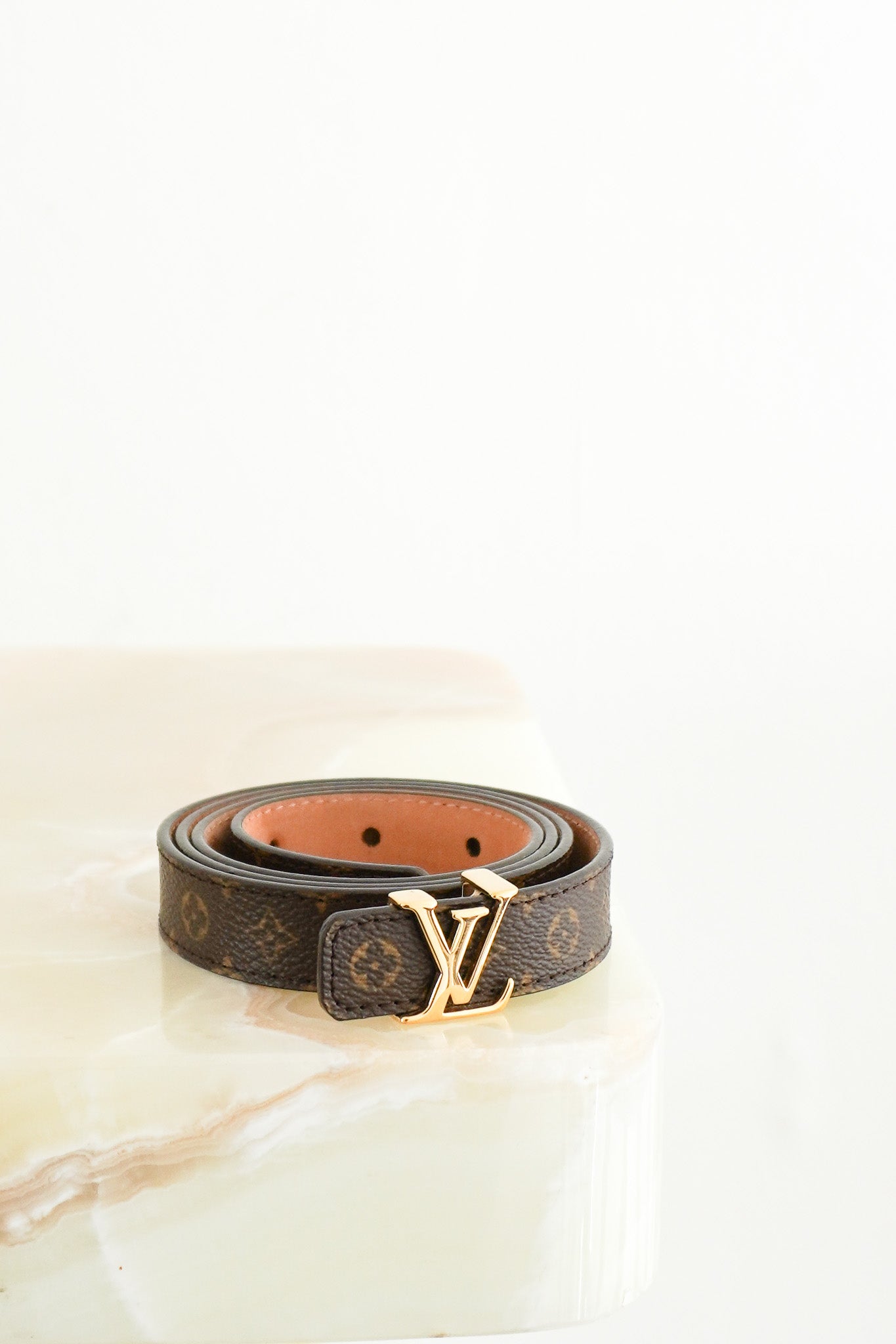 Louis Vuitton Canvas Belt (RRP £450) | Authentic Preloved FINAL SALE - Reloved Again