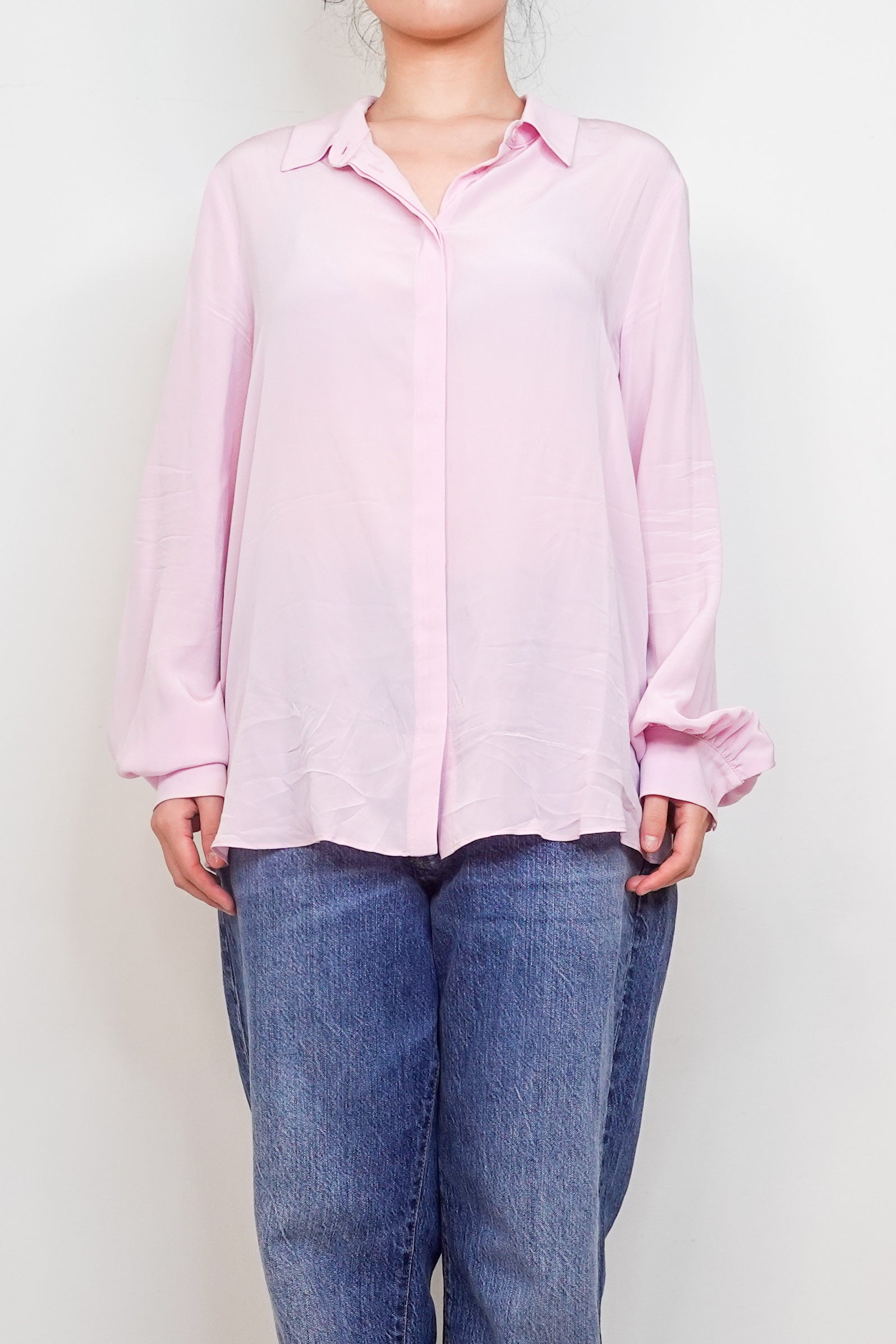 Pink blouse RRP £150