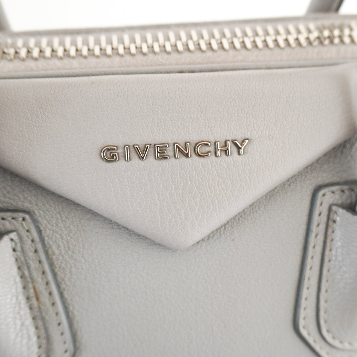 Givenchy Medium Antigona Bag Pearl Grey Sugar (RRP £1690) | Authentic Preloved - Reloved Again