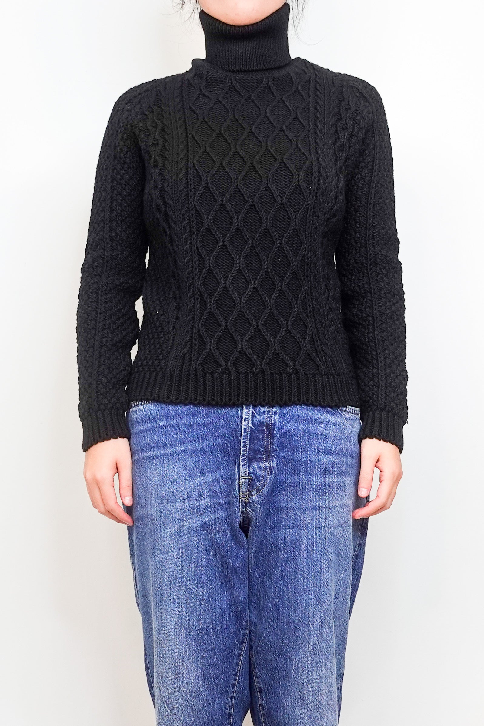 Wool Black Jumper RRP £250